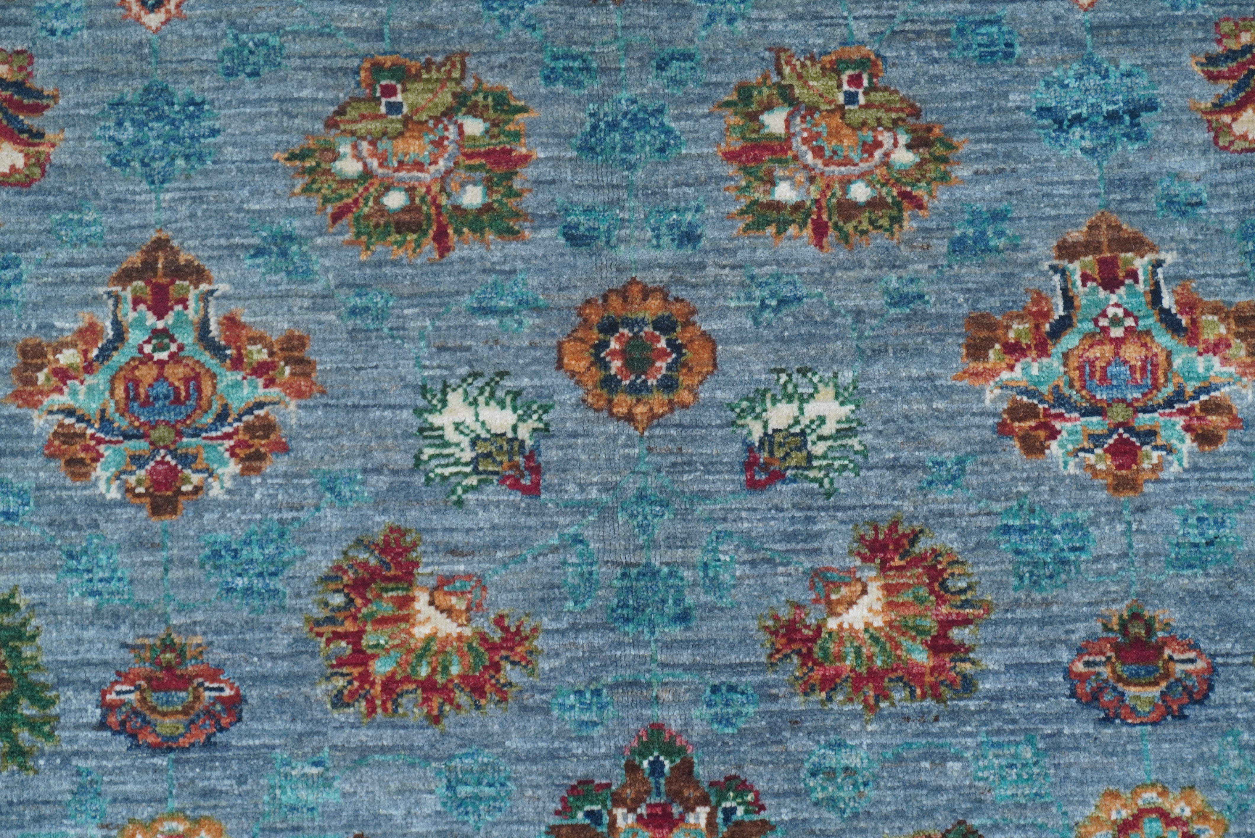 Sultani Blue Rug PC 55852 - 1.98m X 1.55m