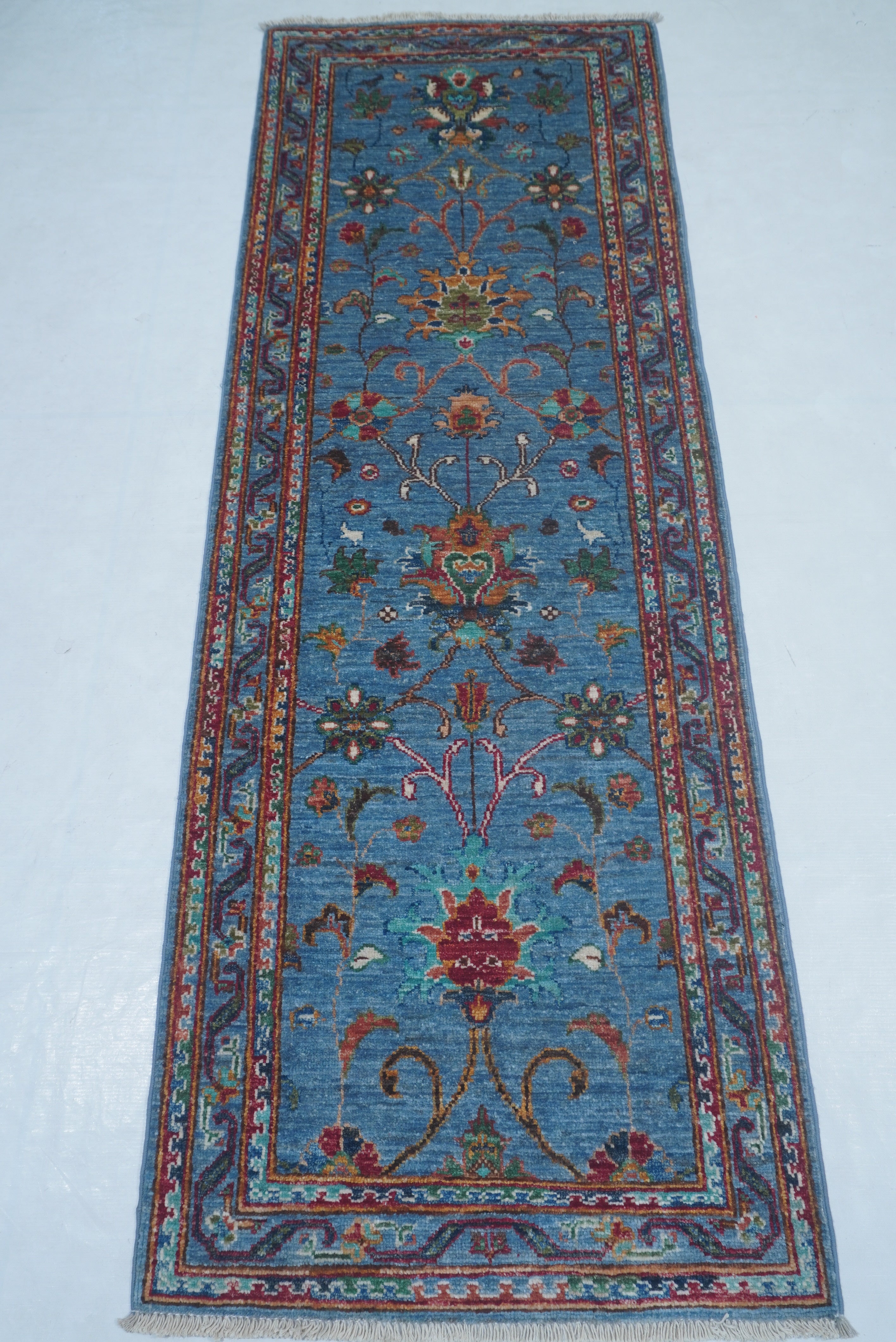 Sultani Blue Rug PC 55854 - 1.82m X 0.63m