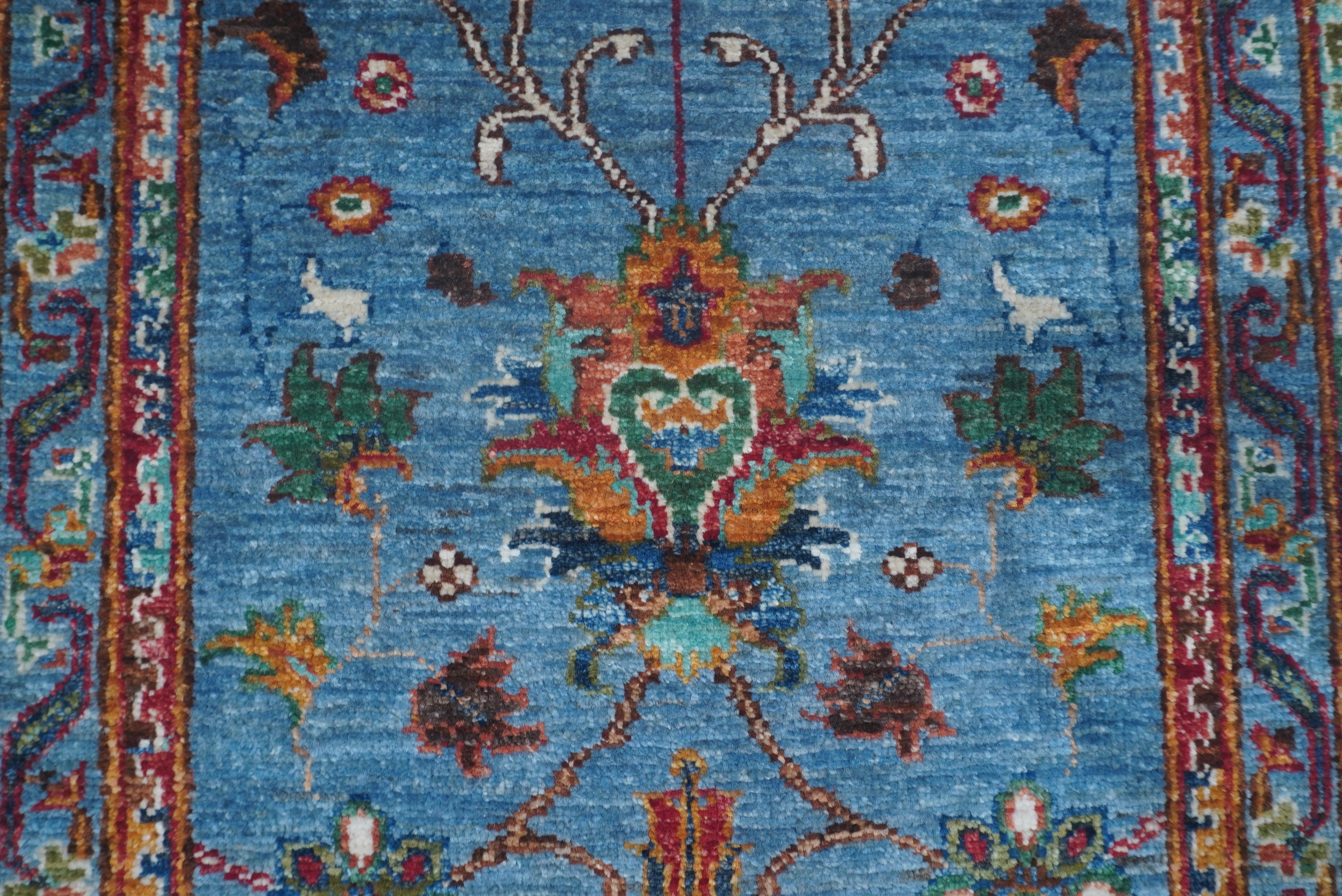 Sultani Blue Rug PC 55854 - 1.82m X 0.63m