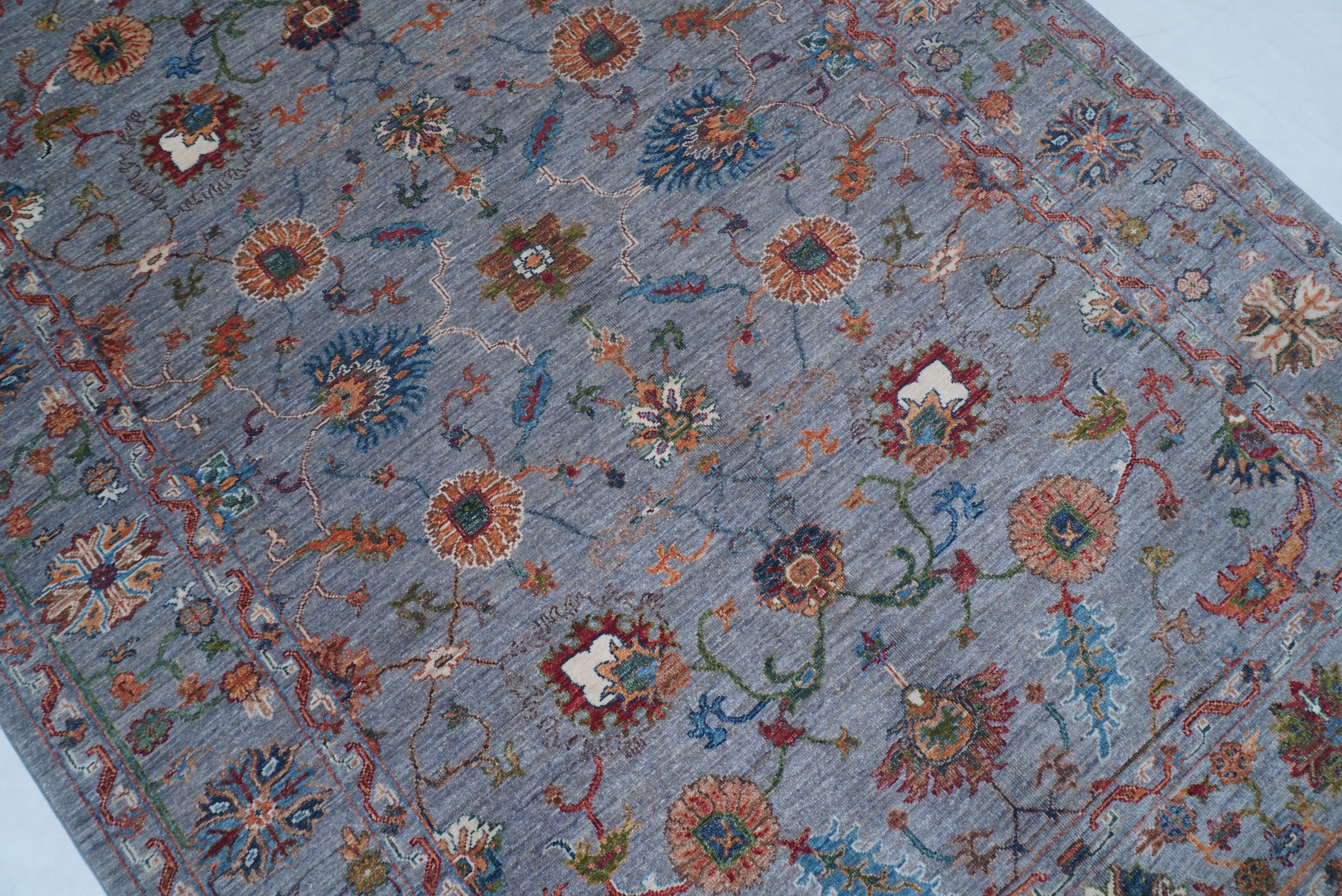 Sultani Grey Rug PC 55855 - 2.43m X 1.73m