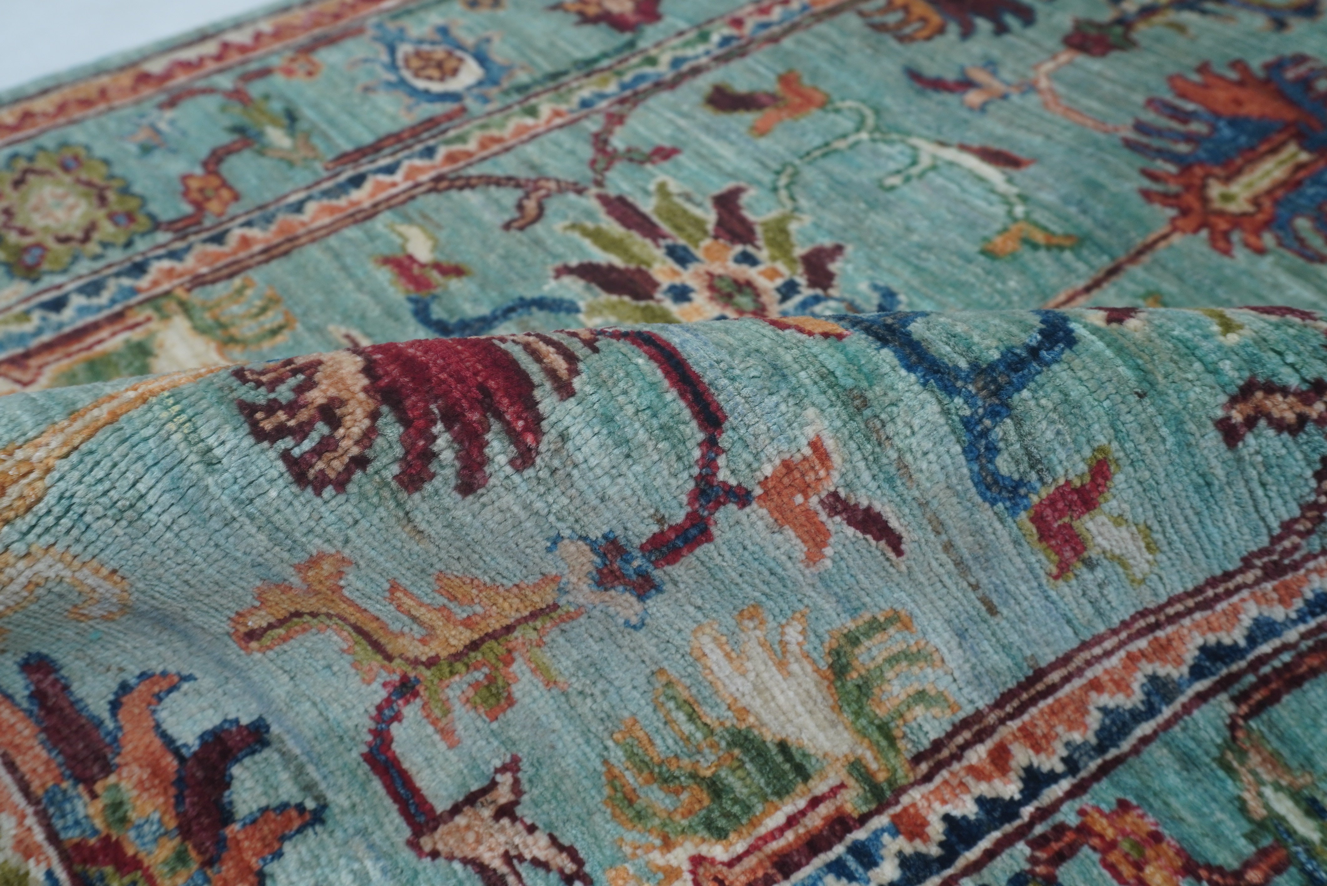 Sultani Blue Rug PC 55865 - 1.20m X 0.80m