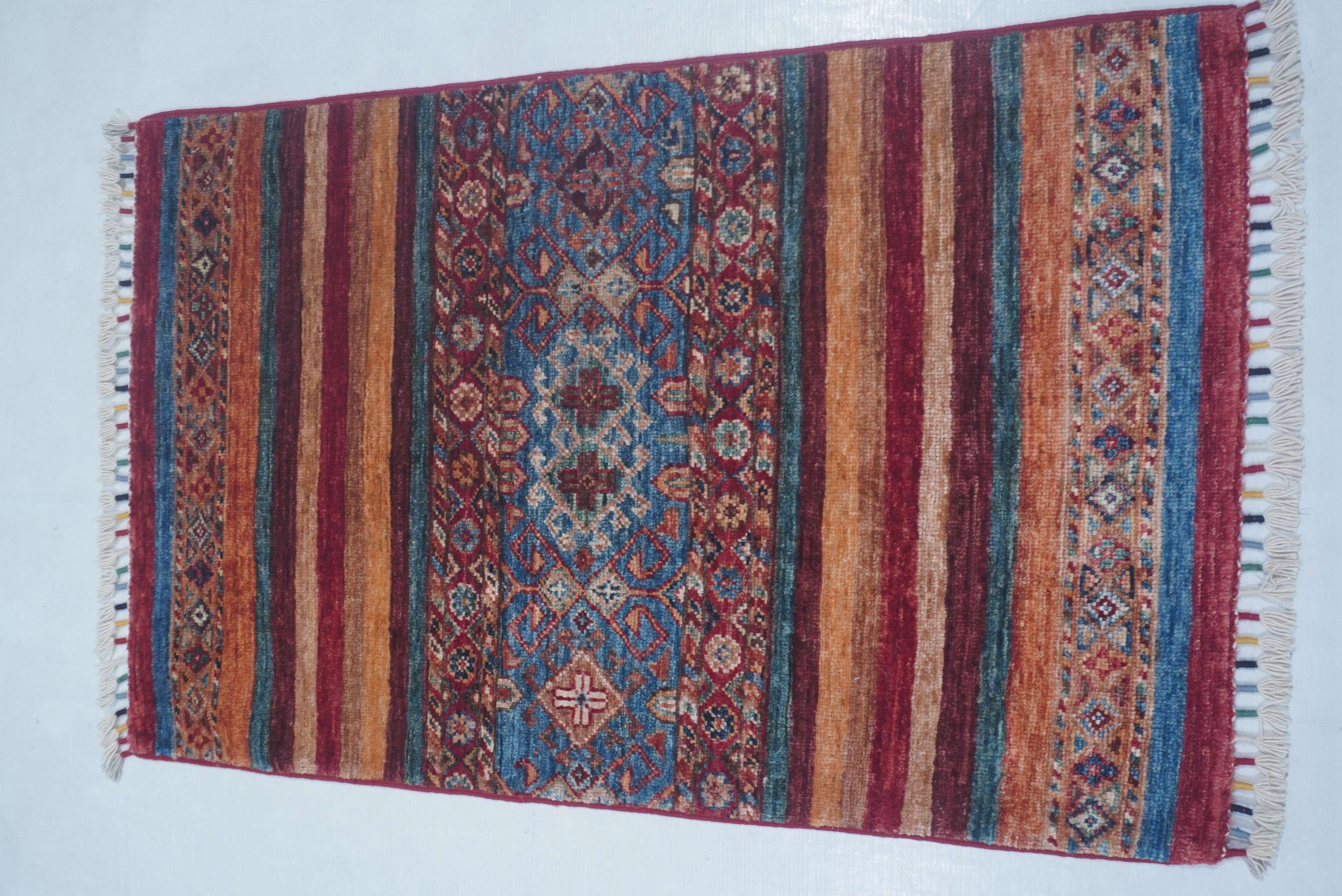 Khurjeen Red Rug PC 55882 - 0.97m X 0.61m