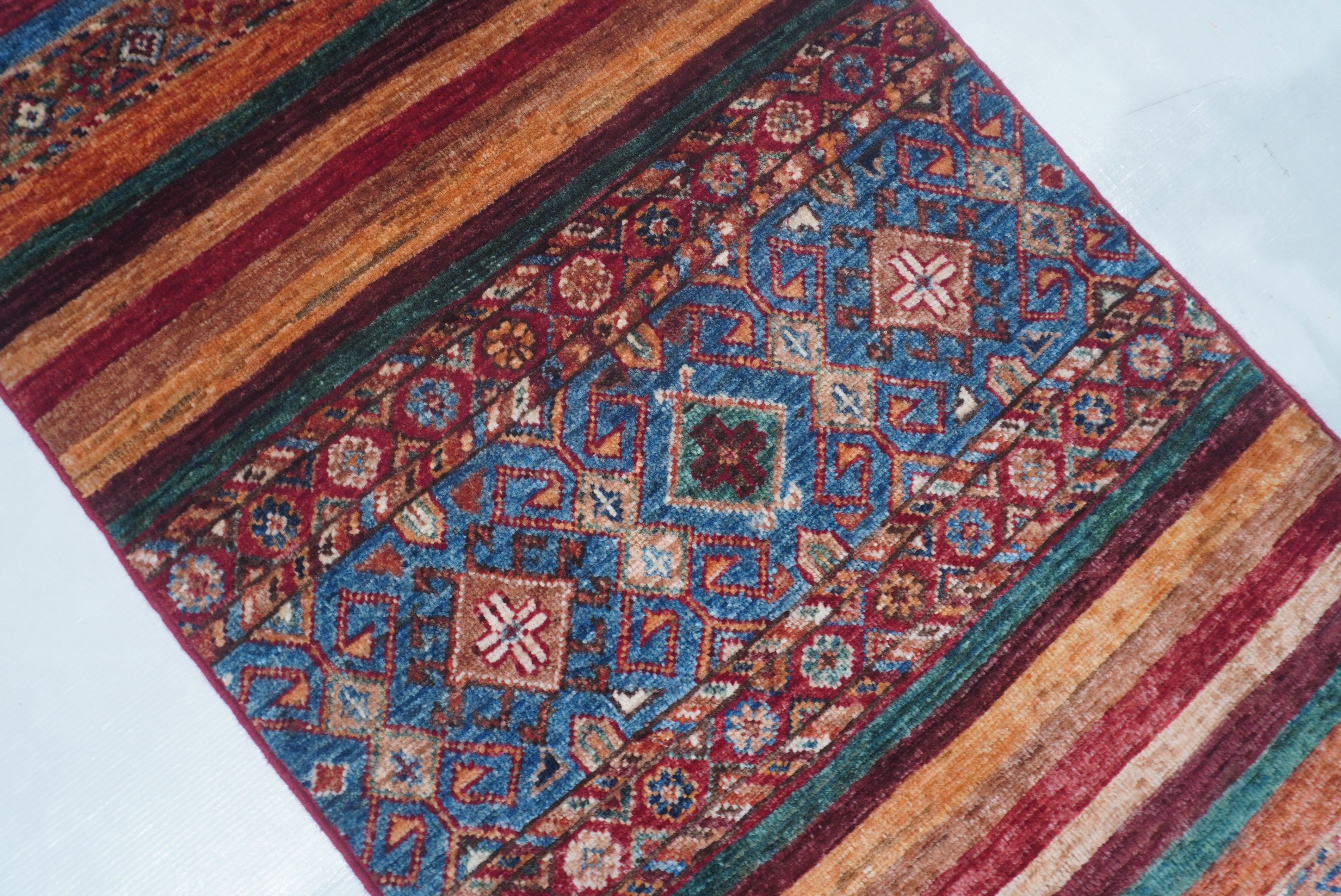 Khurjeen Red Rug PC 55883 - 1.04m X 0.60m