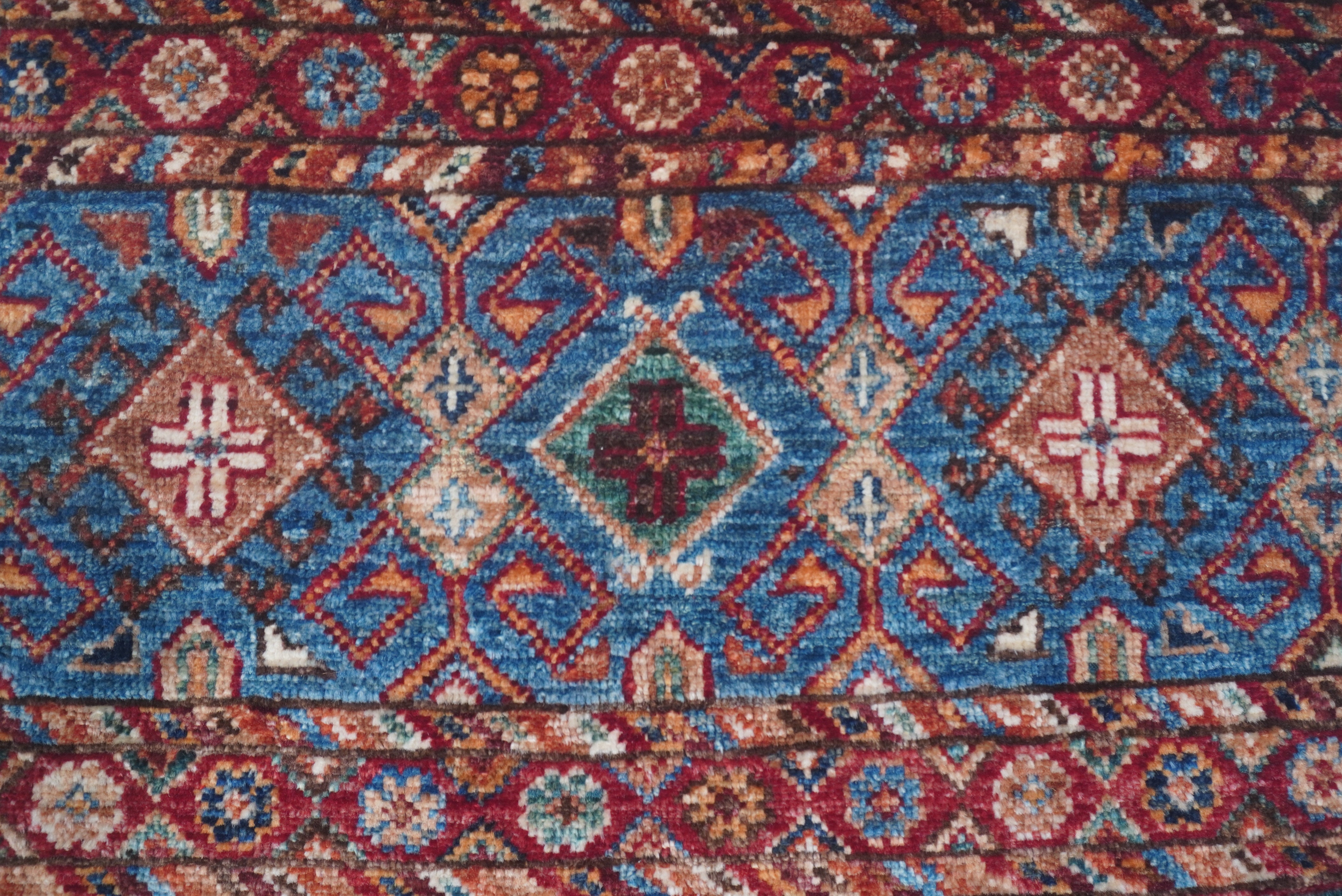 Khurjeen Red Rug PC 55883 - 1.04m X 0.60m