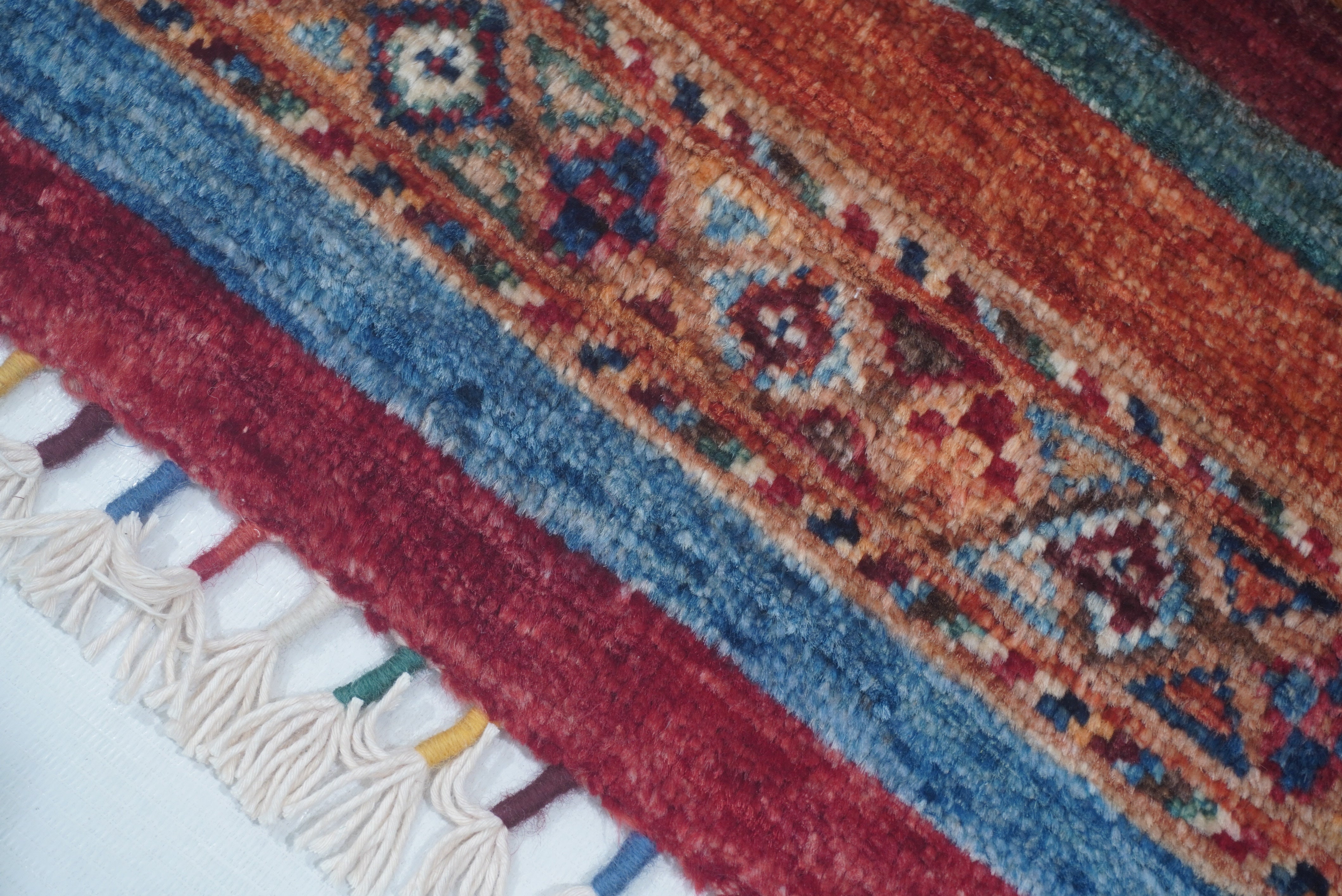 Khurjeen Red Rug PC 55884 - 1.06m X 0.61m