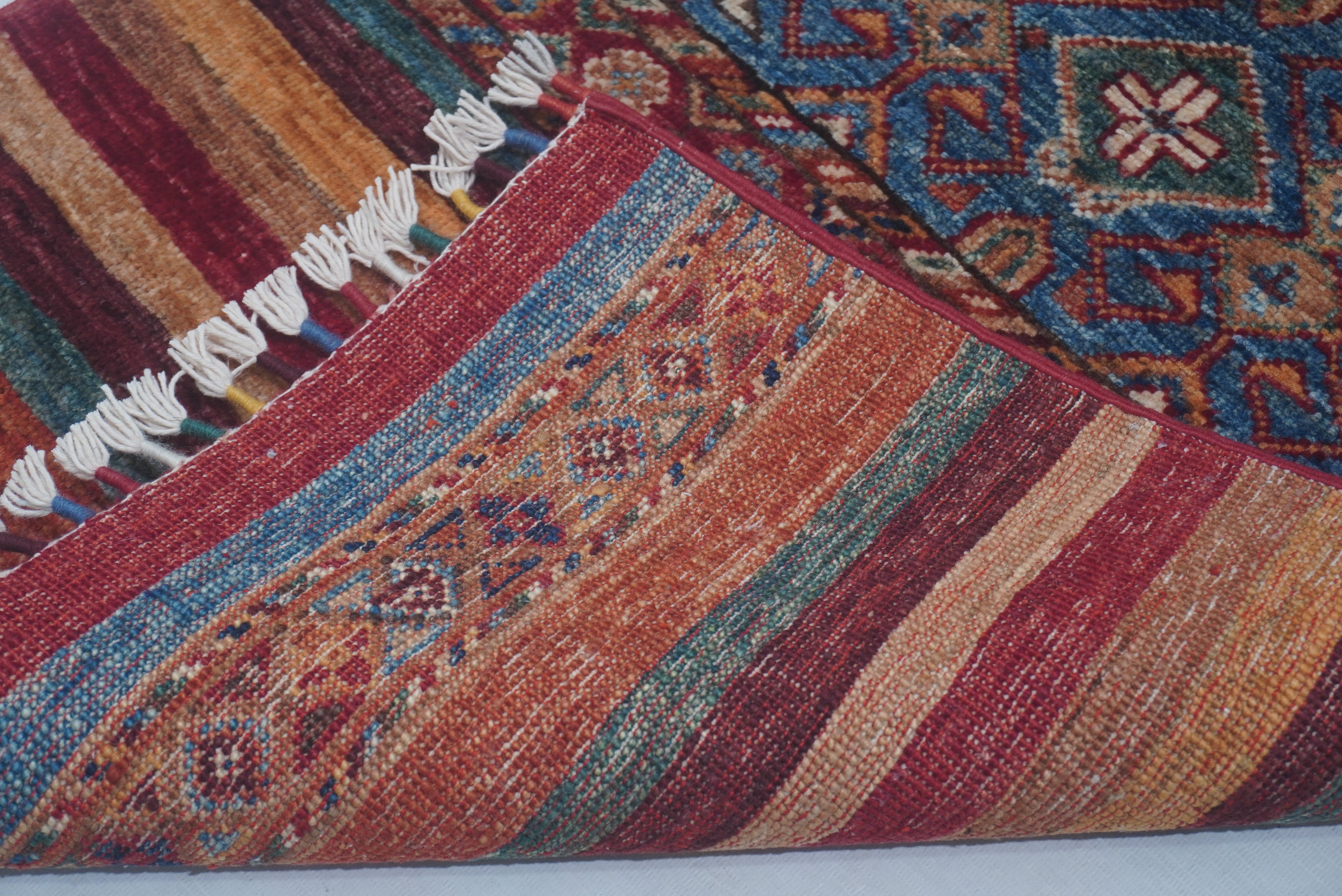 Khurjeen Red Rug PC 55884 - 1.06m X 0.61m