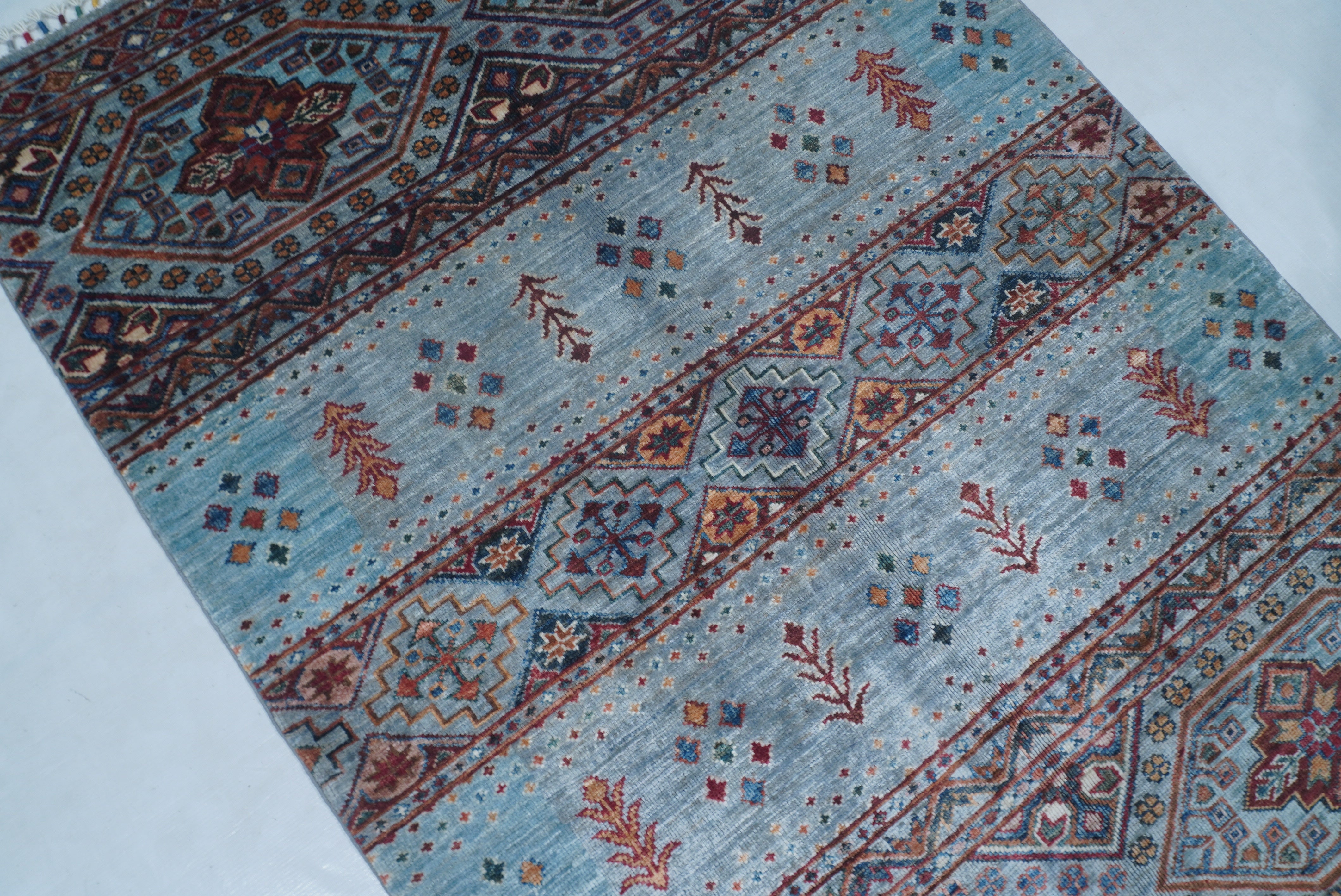 Khurjeen Grey Rug PC 55893 - 1.52m X 1.04m