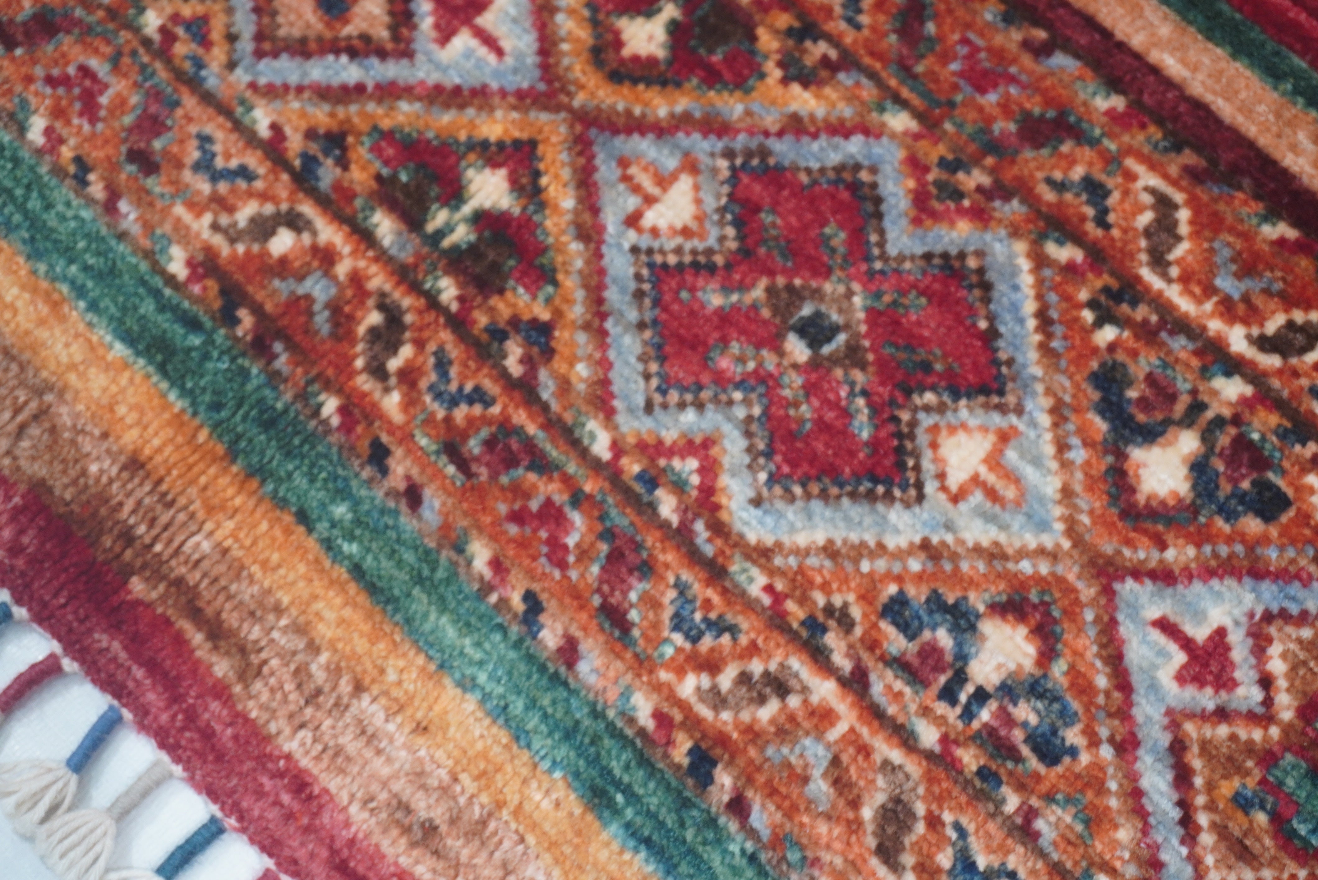 Khurjeen Red Rug PC 55894 - 1.50m X 1.02m