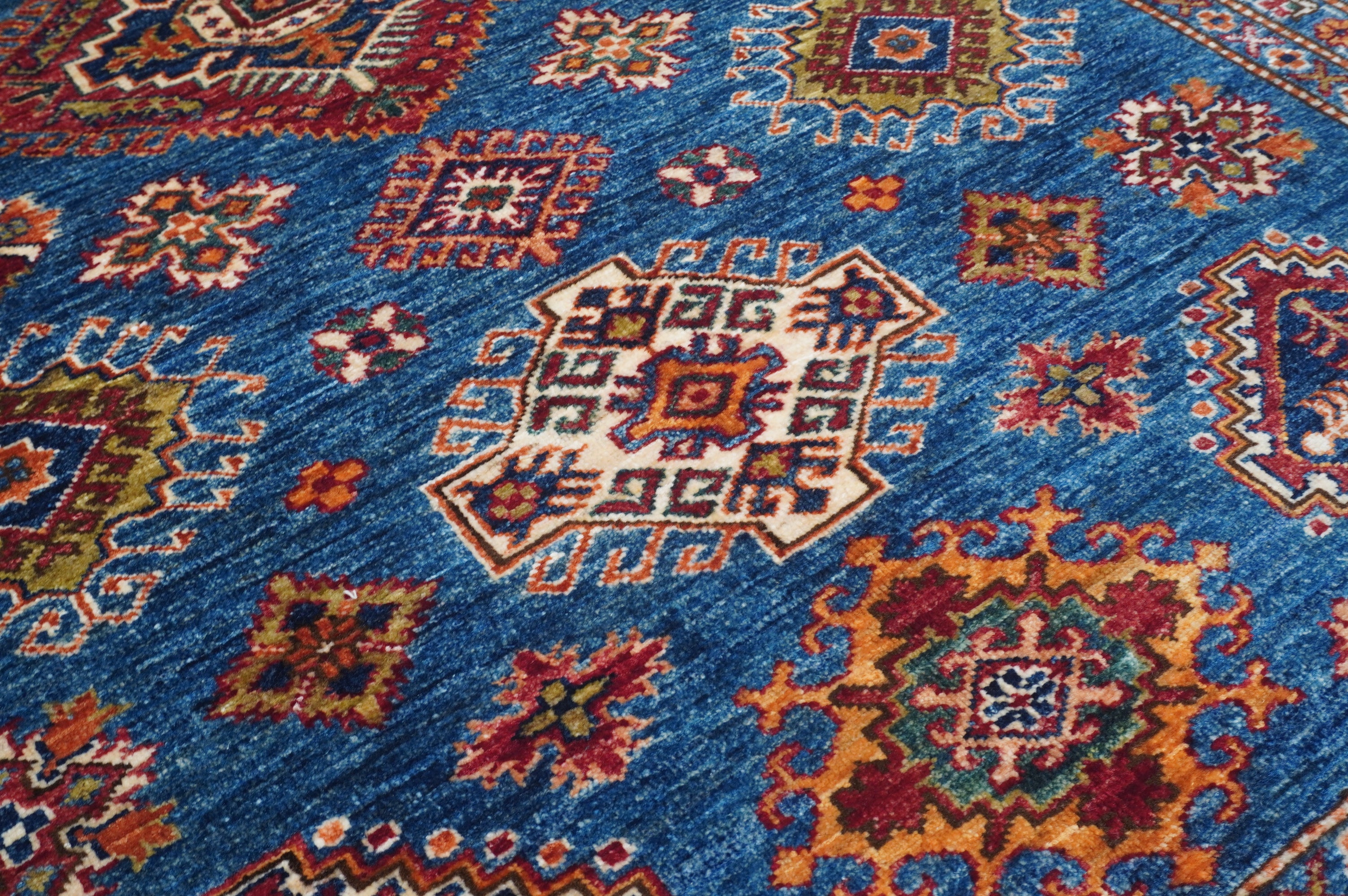 Supreme Kazak Blue Rug PC 53117 - 2.37m X 1.73m
