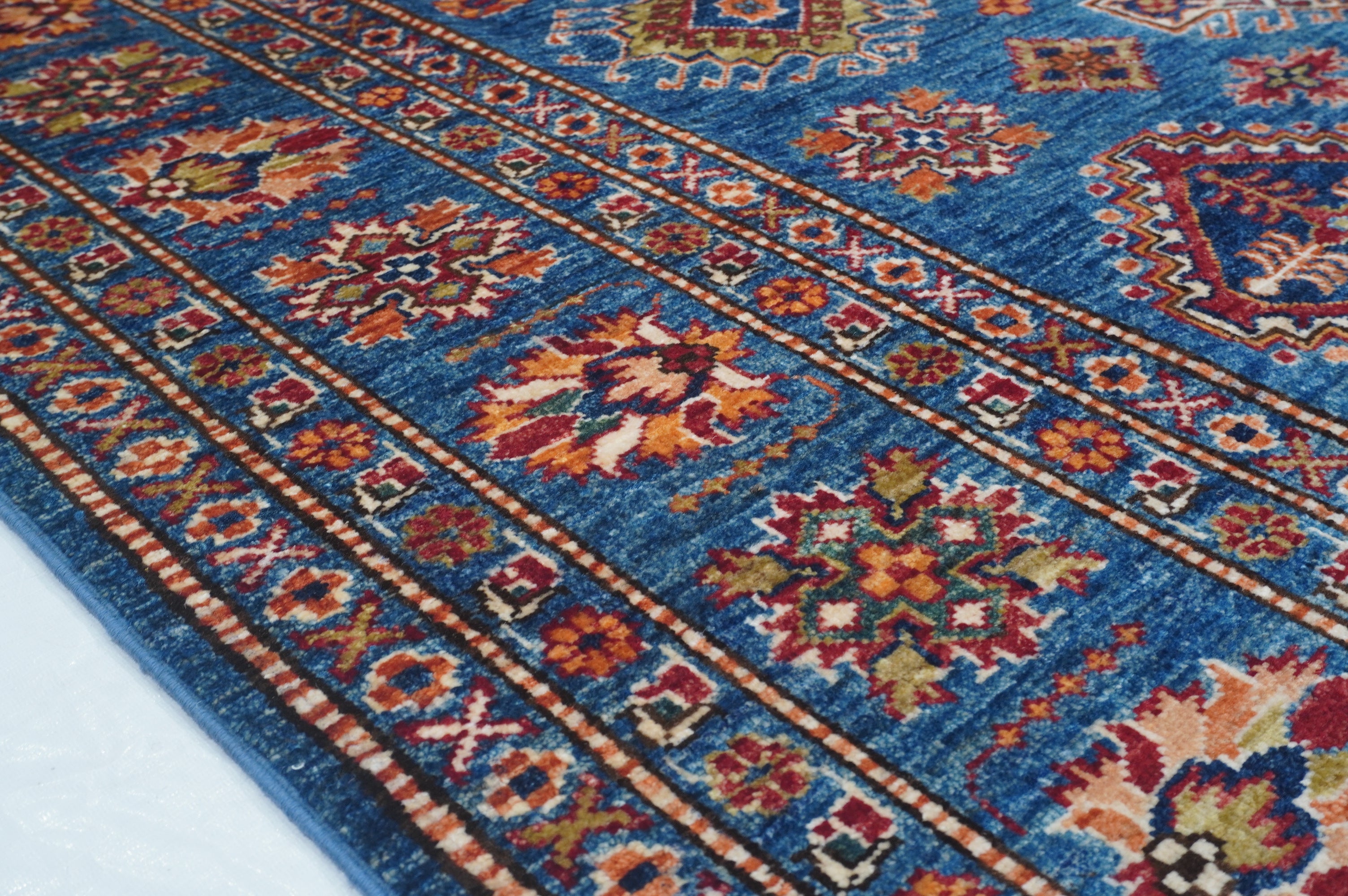 Supreme Kazak Blue Rug PC 53117 - 2.37m X 1.73m