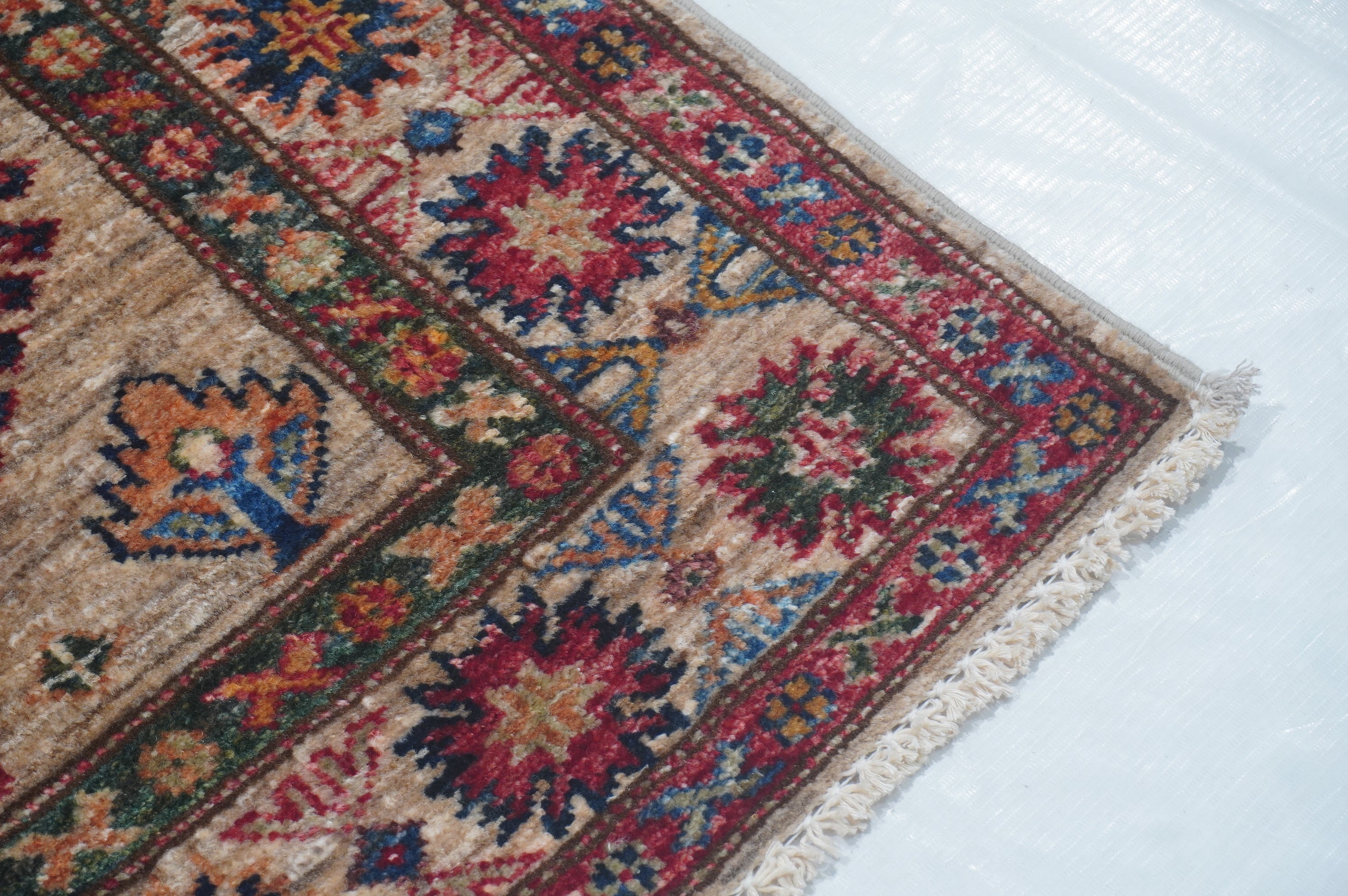 Supreme Kazak Grey Rug PC 53126 - 3.04m X 0.78m
