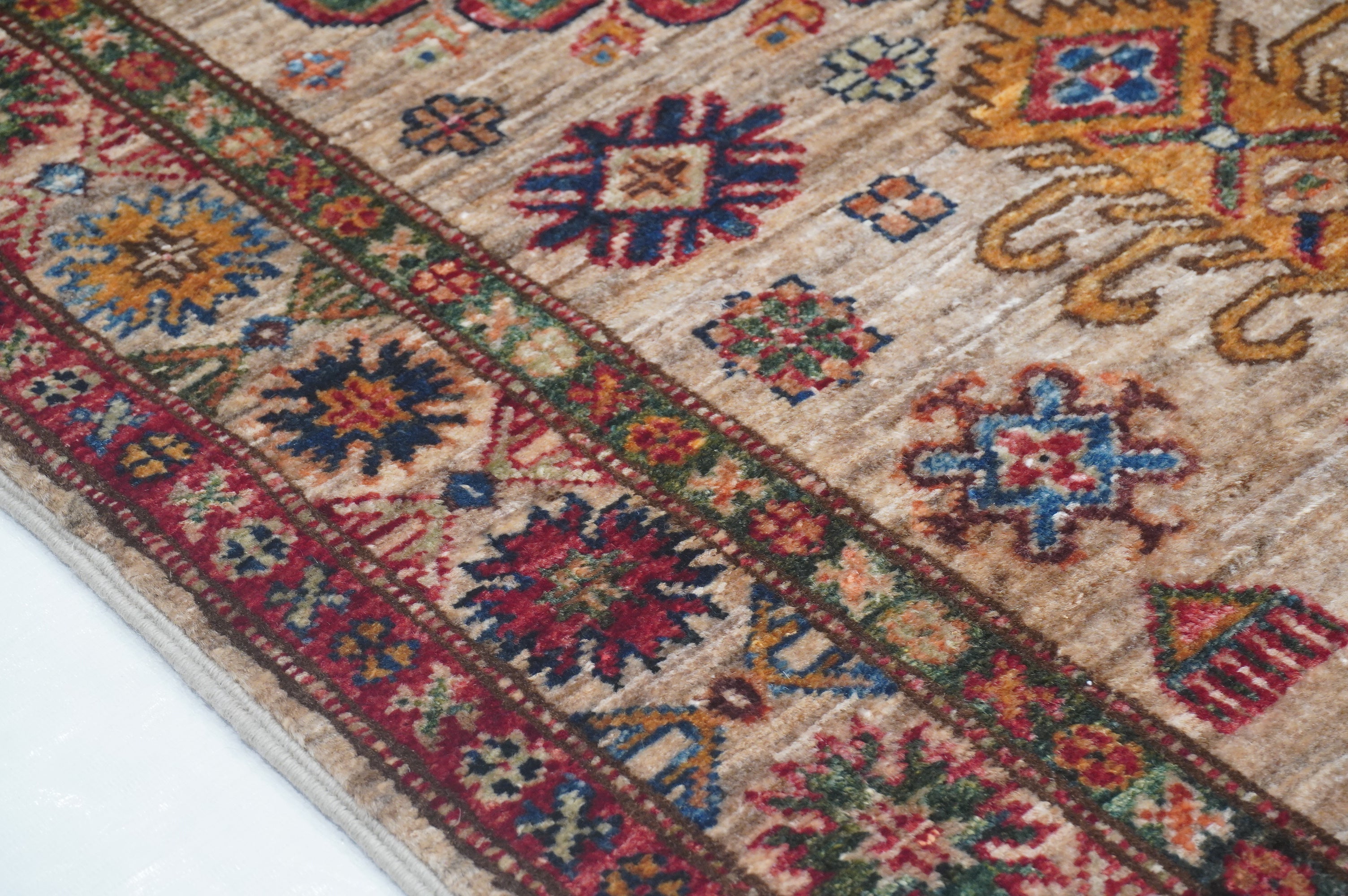 Supreme Kazak Grey Rug PC 53126 - 3.04m X 0.78m