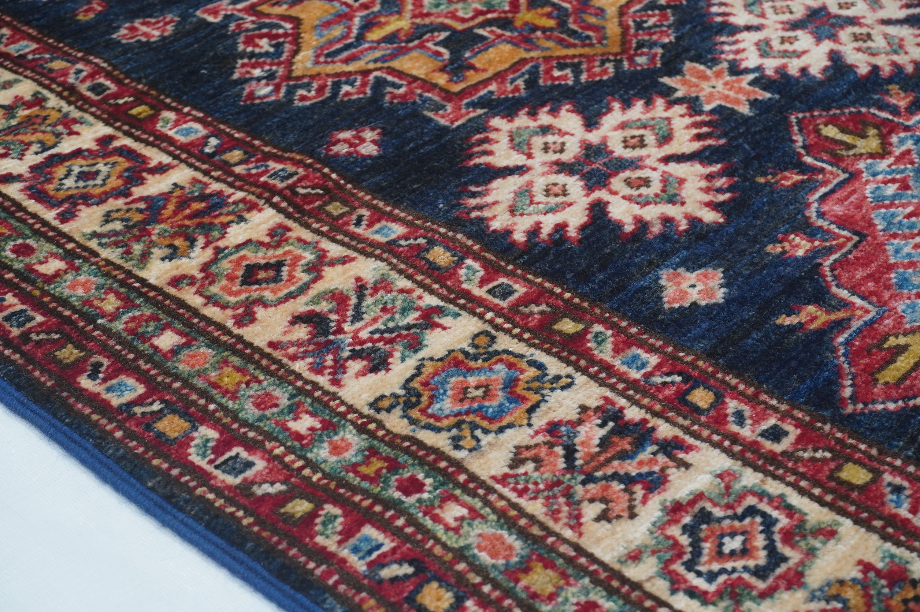 Supreme Kazak Blue Rug PC 53127 - 3.12m X 0.79m