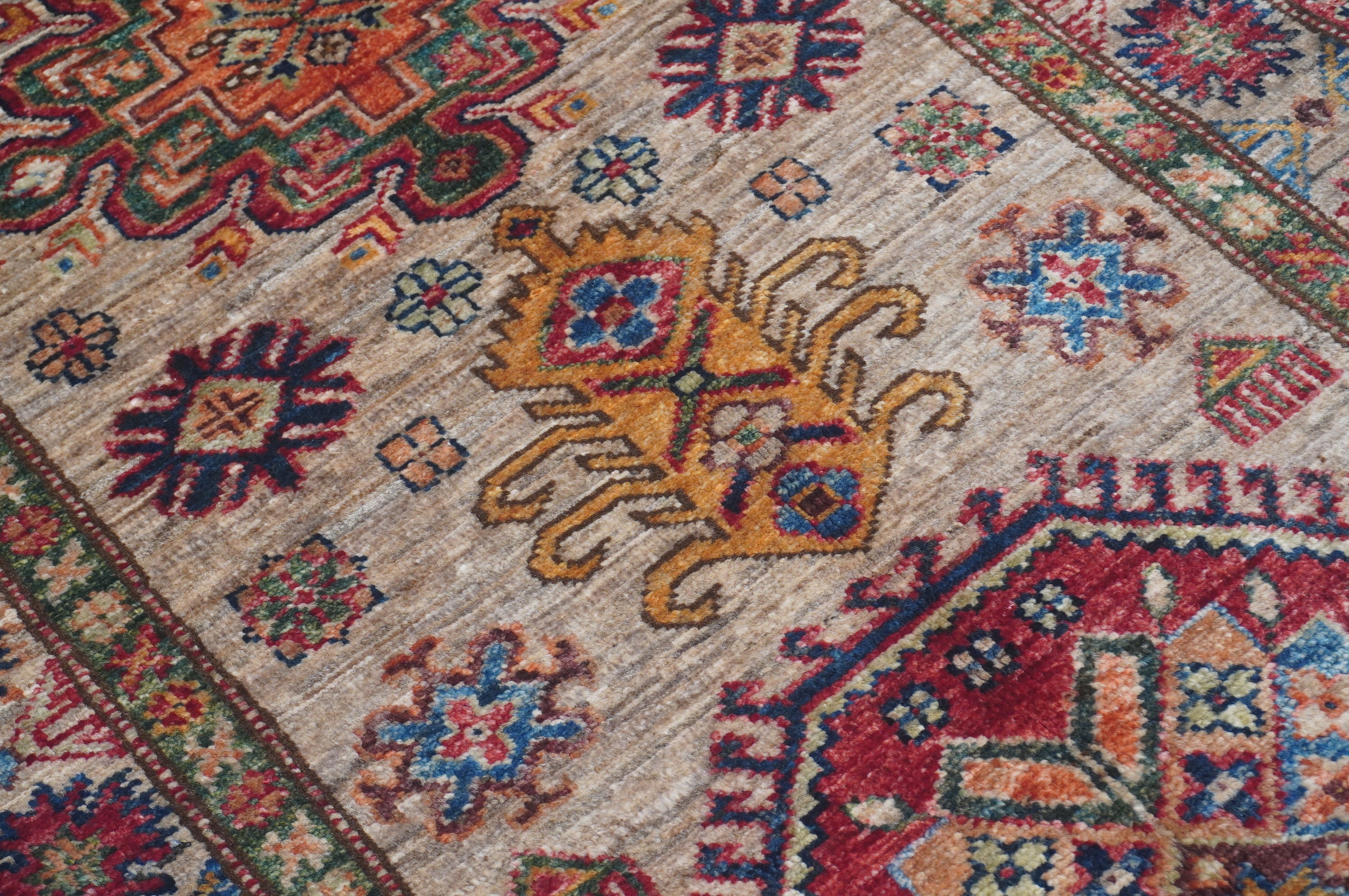 Supreme Kazak Grey Rug PC 53128 - 3.07m X 0.78m