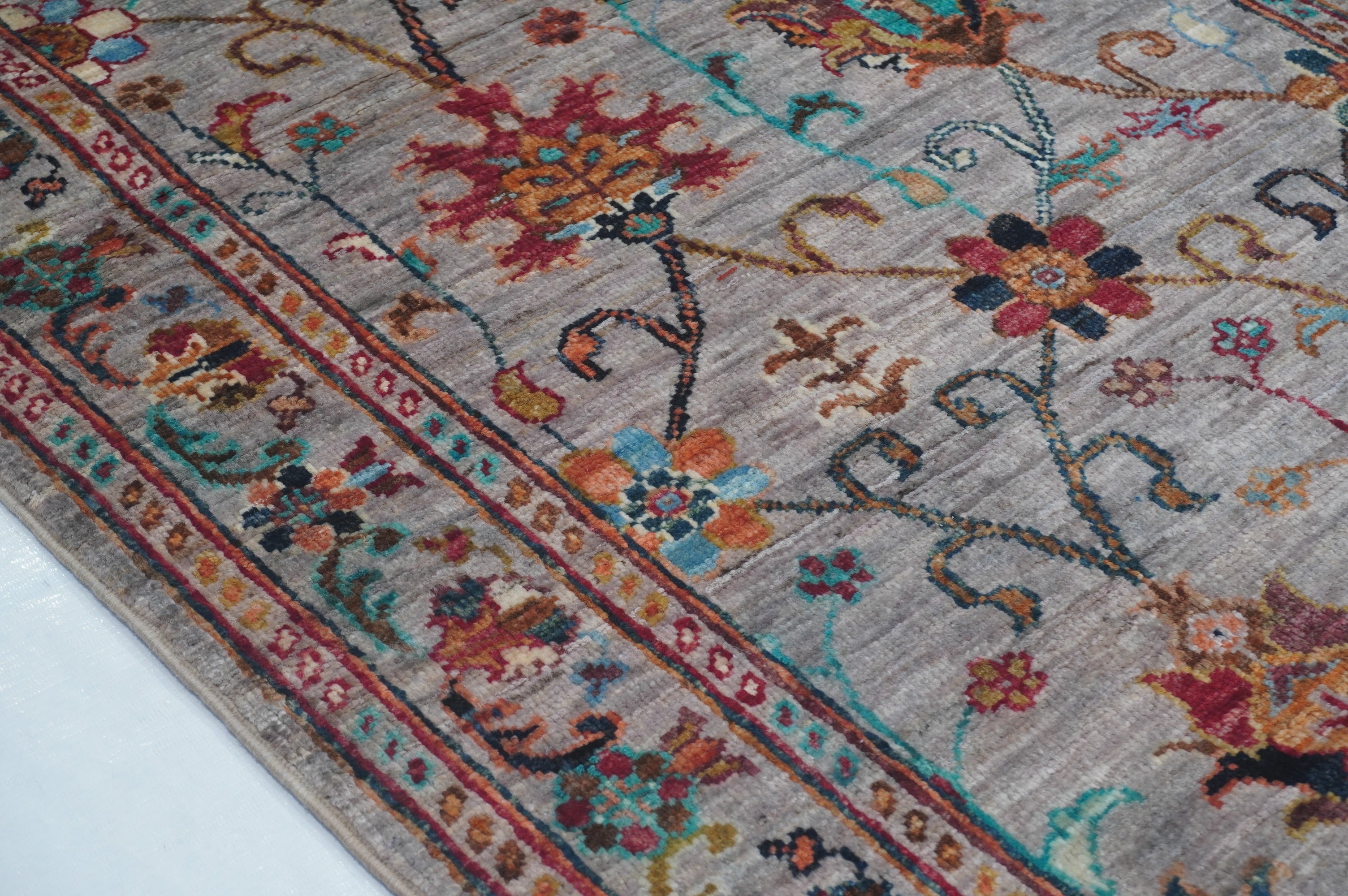 Sultani Brown Rug PC 53253 - 1.93m X 0.77m