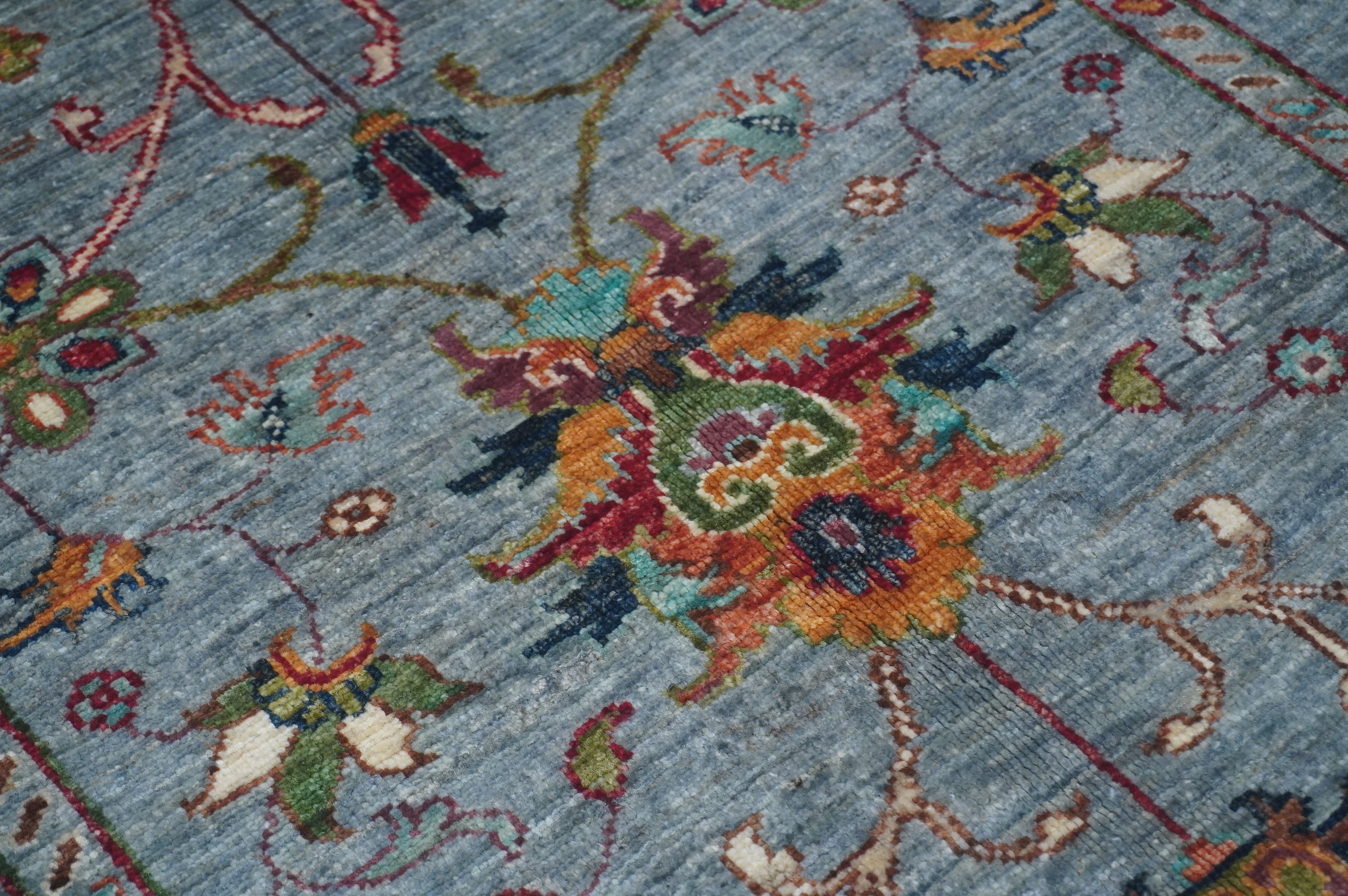 Sultani Grey Rug PC 53316 - 1.19m X 0.82m
