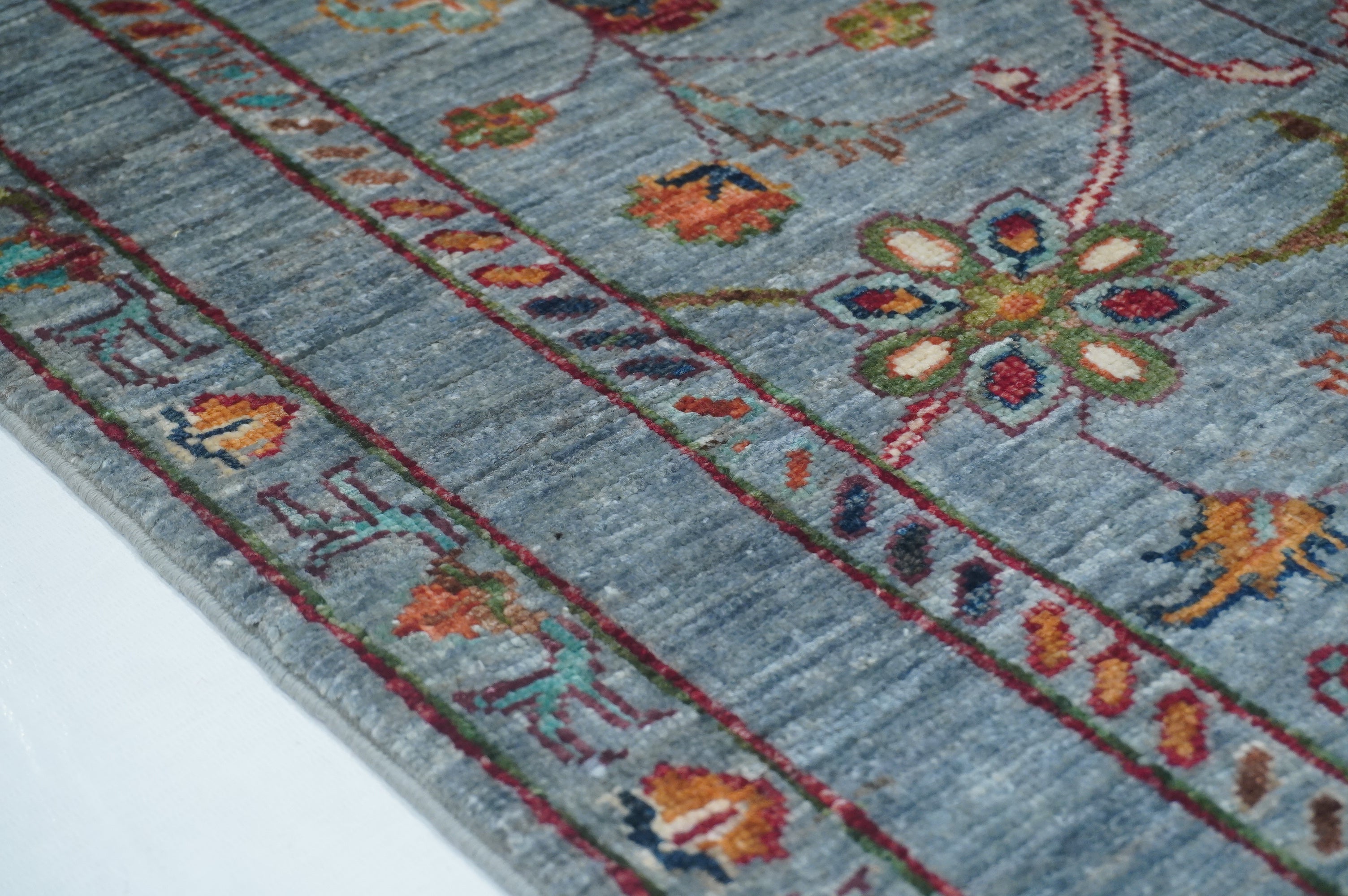 Sultani Grey Rug PC 53316 - 1.19m X 0.82m