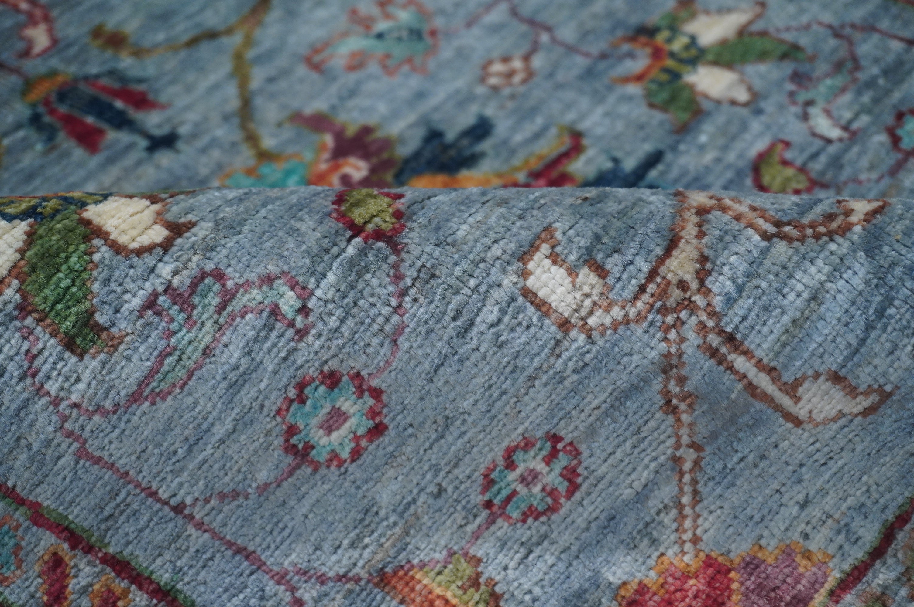 Sultani Grey Rug PC 53316 - 1.19m X 0.82m