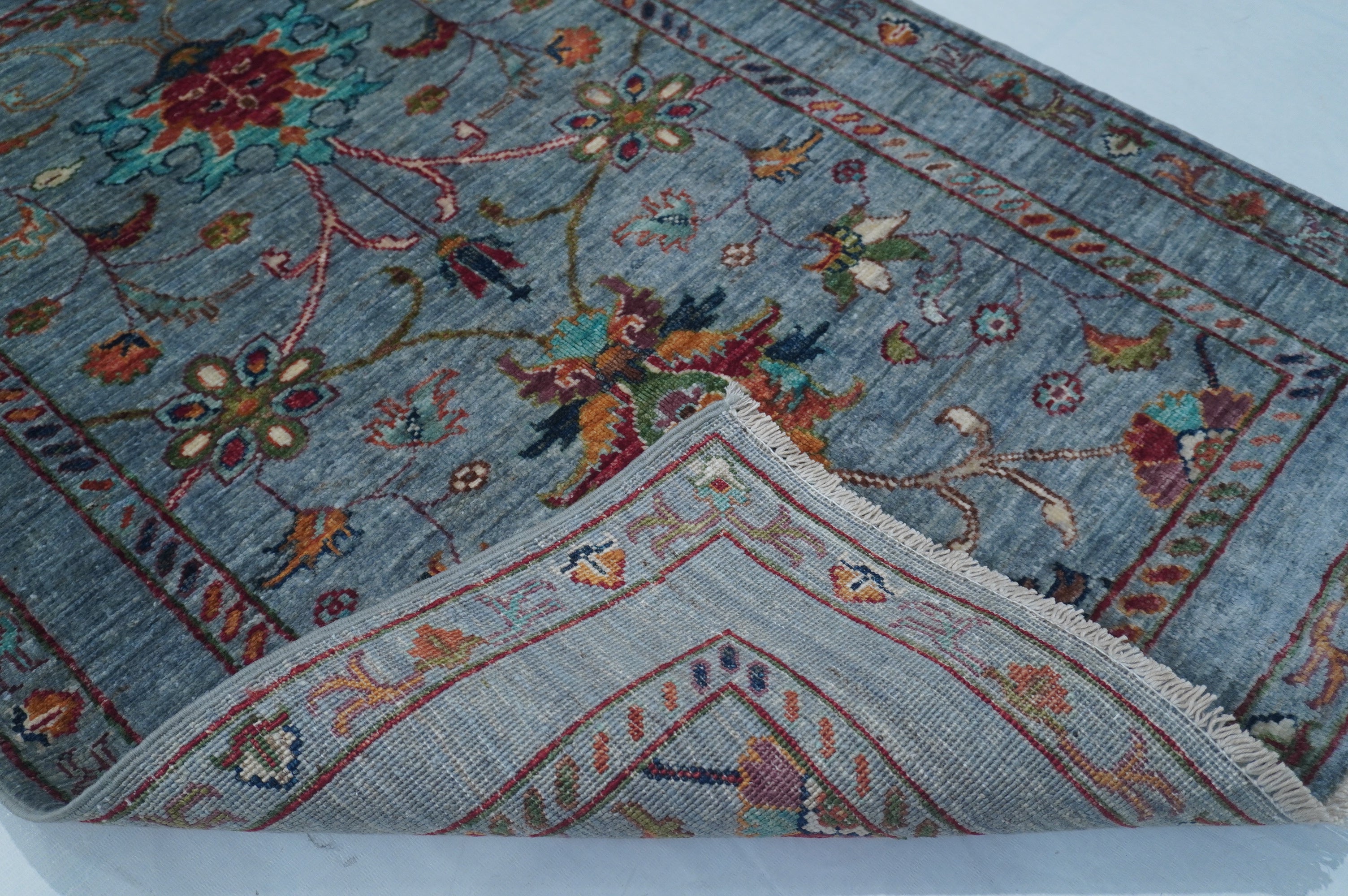 Sultani Grey Rug PC 53316 - 1.19m X 0.82m
