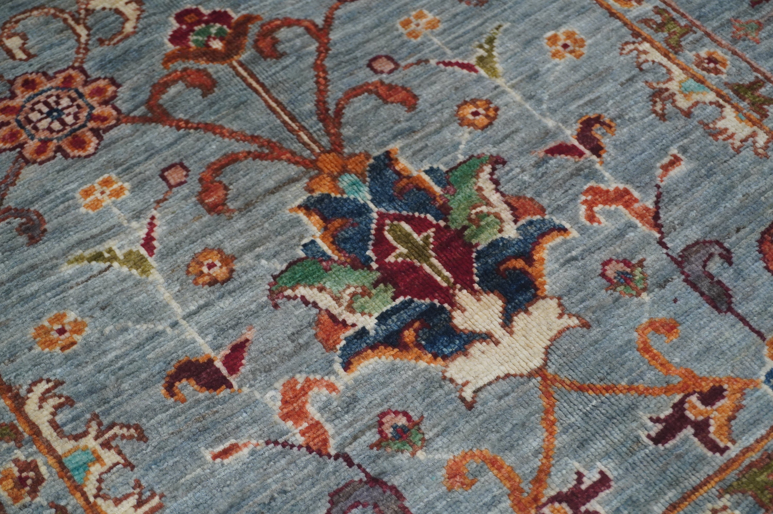 Sultani Grey Rug PC 53324 - 1.30m X 0.81m