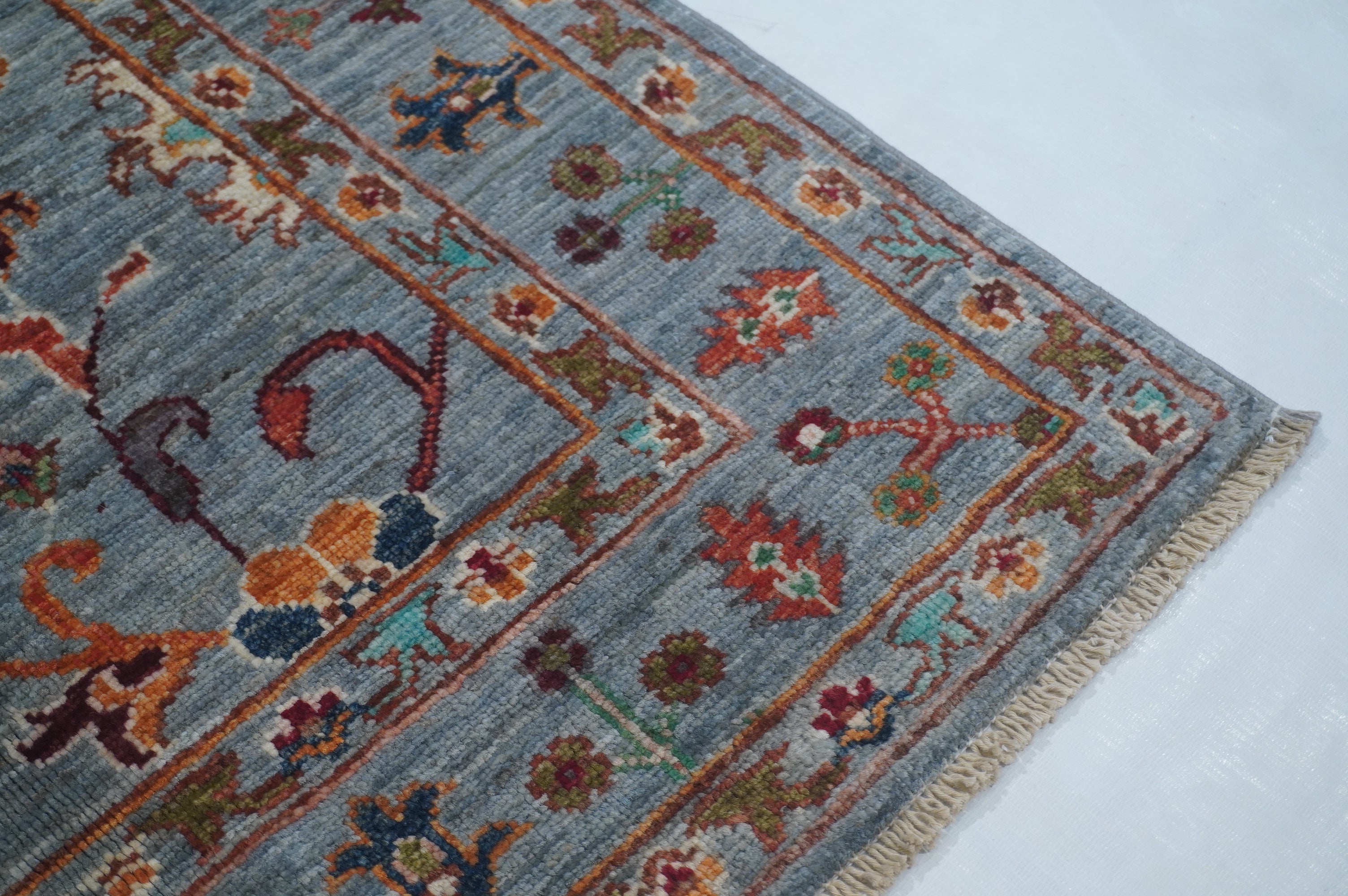 Sultani Grey Rug PC 53324 - 1.30m X 0.81m