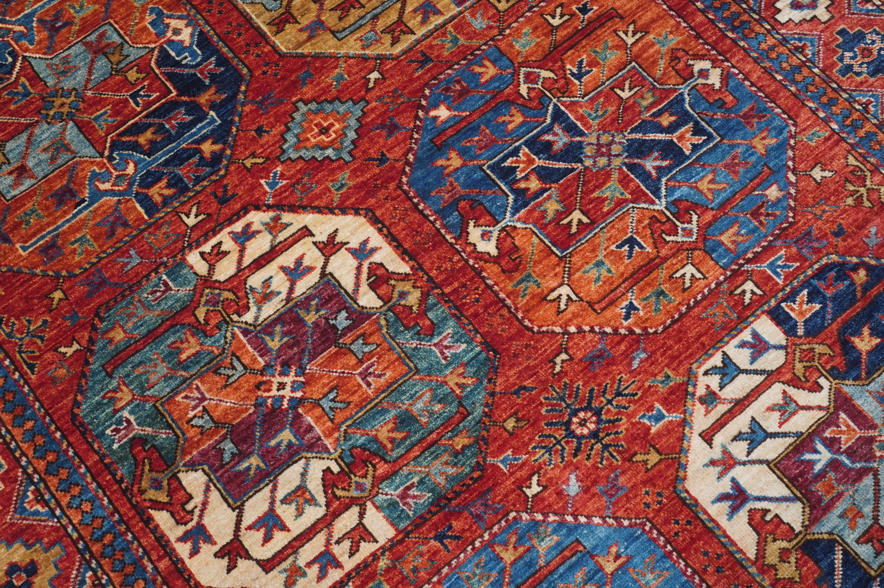 Ersari Red Rug PC 54745 - 2.13m X 1.48m