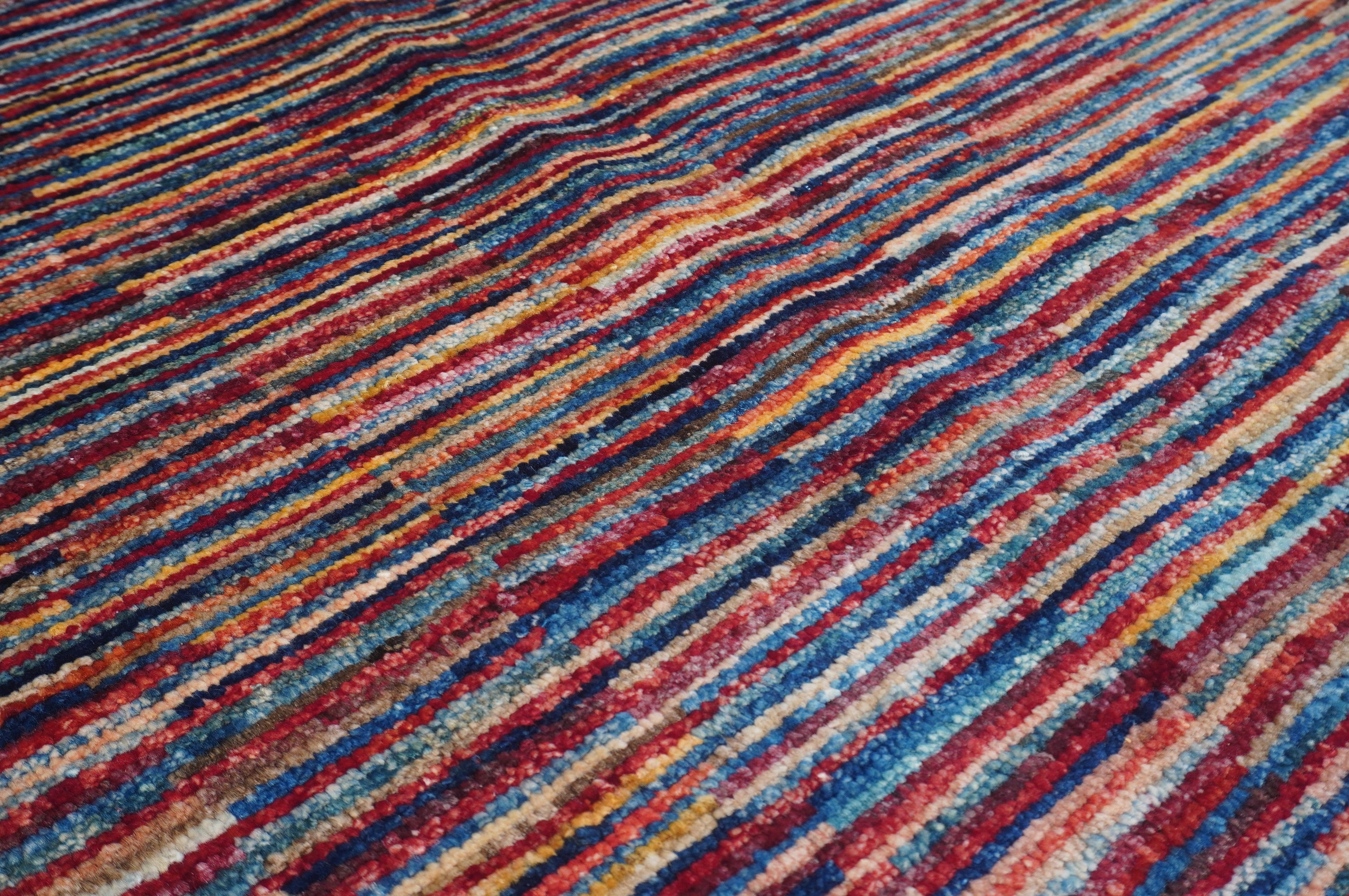 Stripe Gabbeh Multi Rug PC 54755 - 2.94m X 2.01m