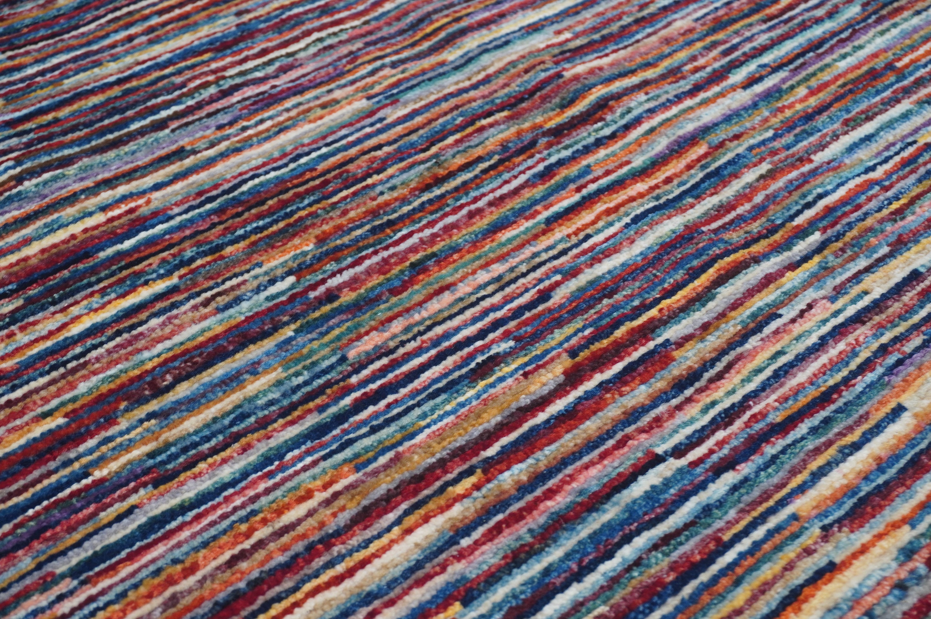 Stripe Gabbeh Multi Rug PC 54788 - 1.75m X 1.17m