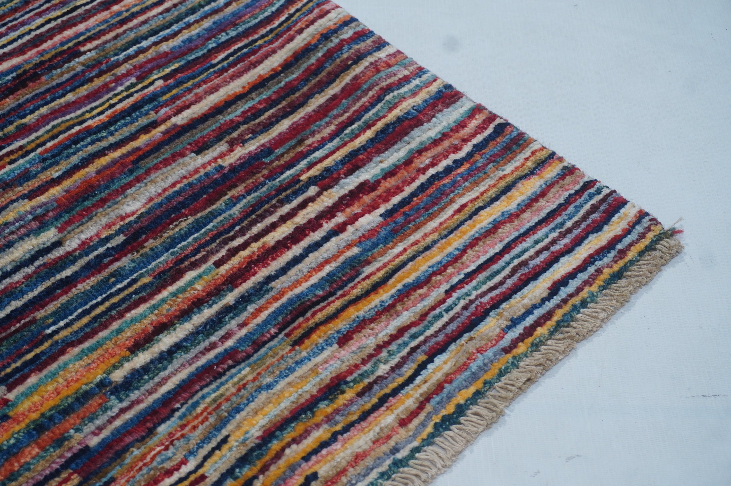 Stripe Gabbeh Multi Rug PC 54788 - 1.75m X 1.17m
