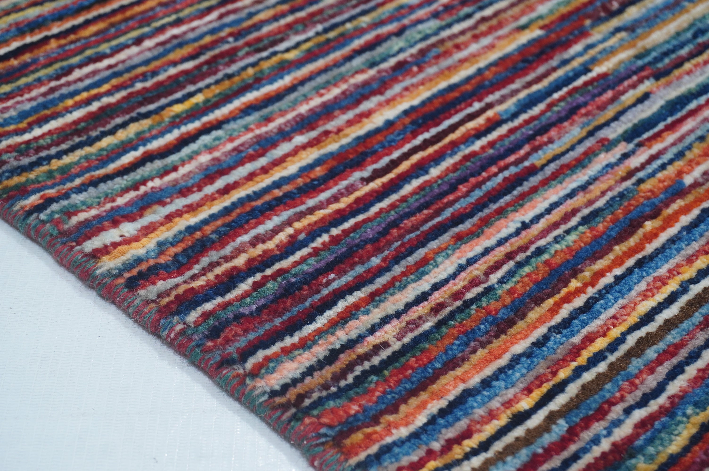 Stripe Gabbeh Multi Rug PC 54788 - 1.75m X 1.17m