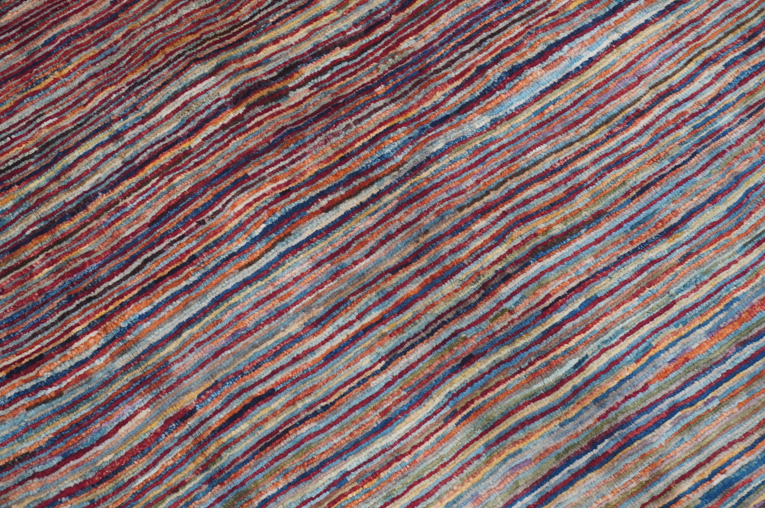 Stripe Gabbeh Multi Rug PC 54798 - 1.88m X 1.20m