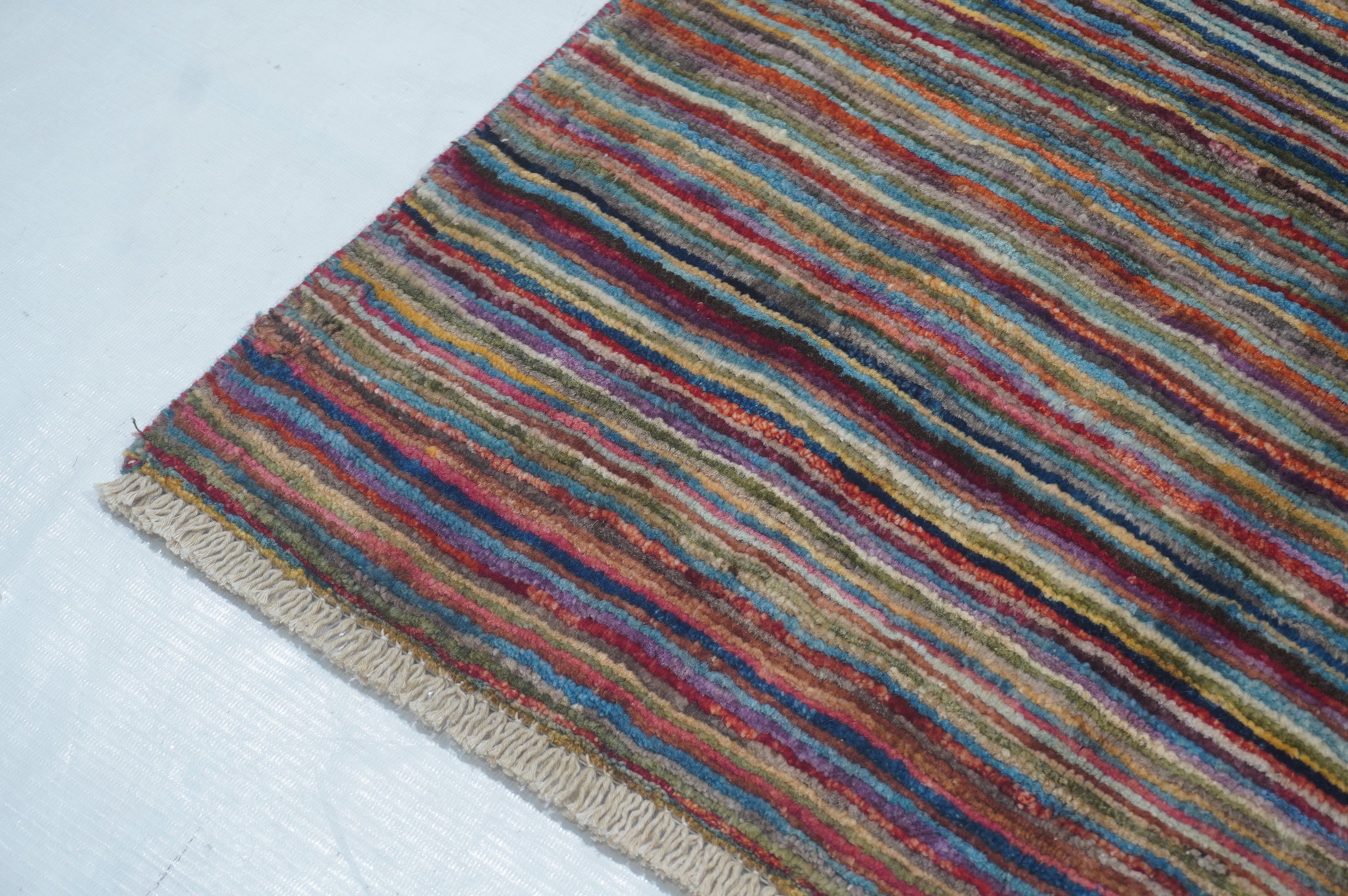 Stripe Gabbeh Multi Rug PC 54798 - 1.88m X 1.20m