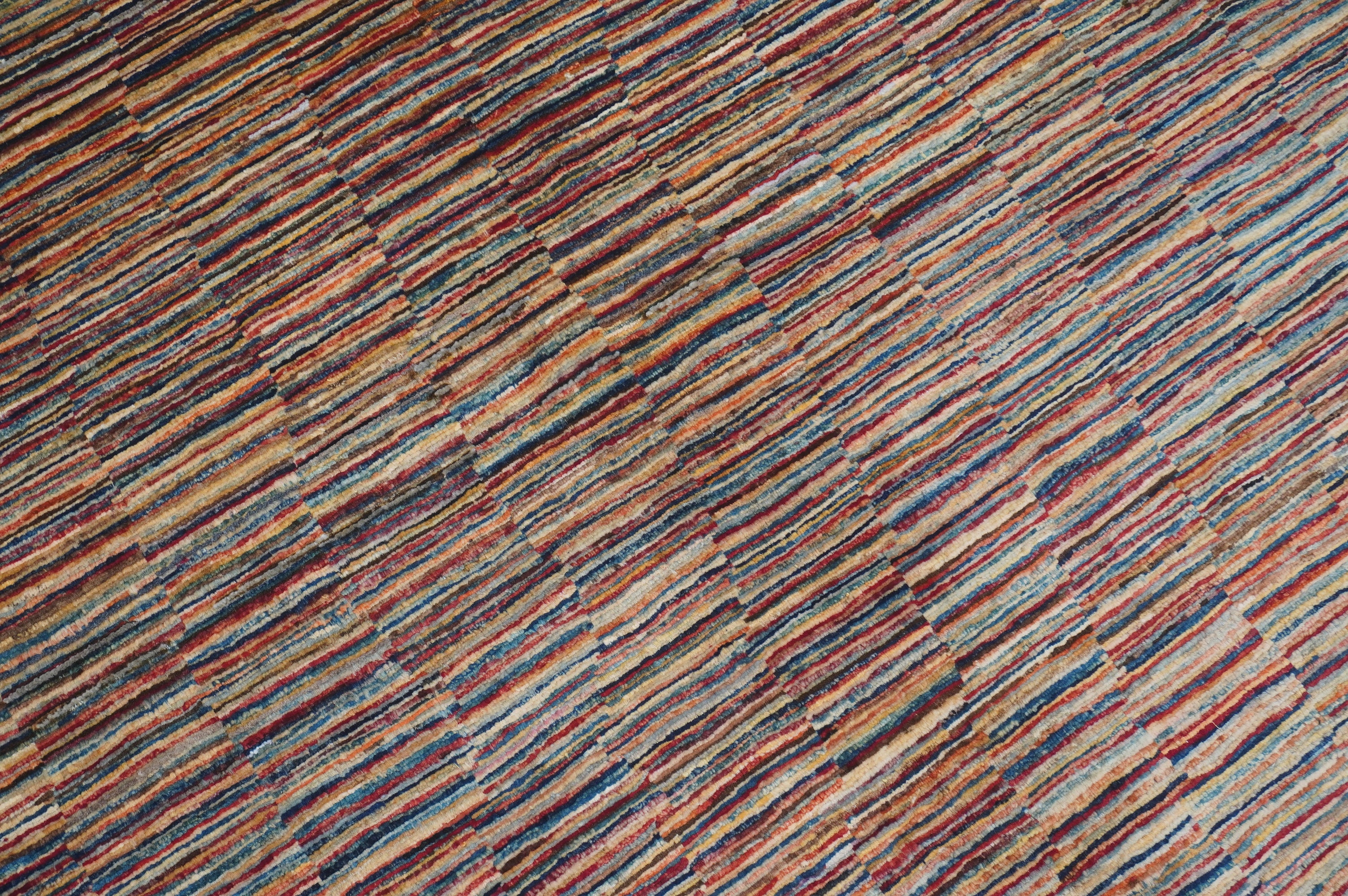 Stripe Gabbeh Multi Rug PC 54804 - 1.82m X 1.30m