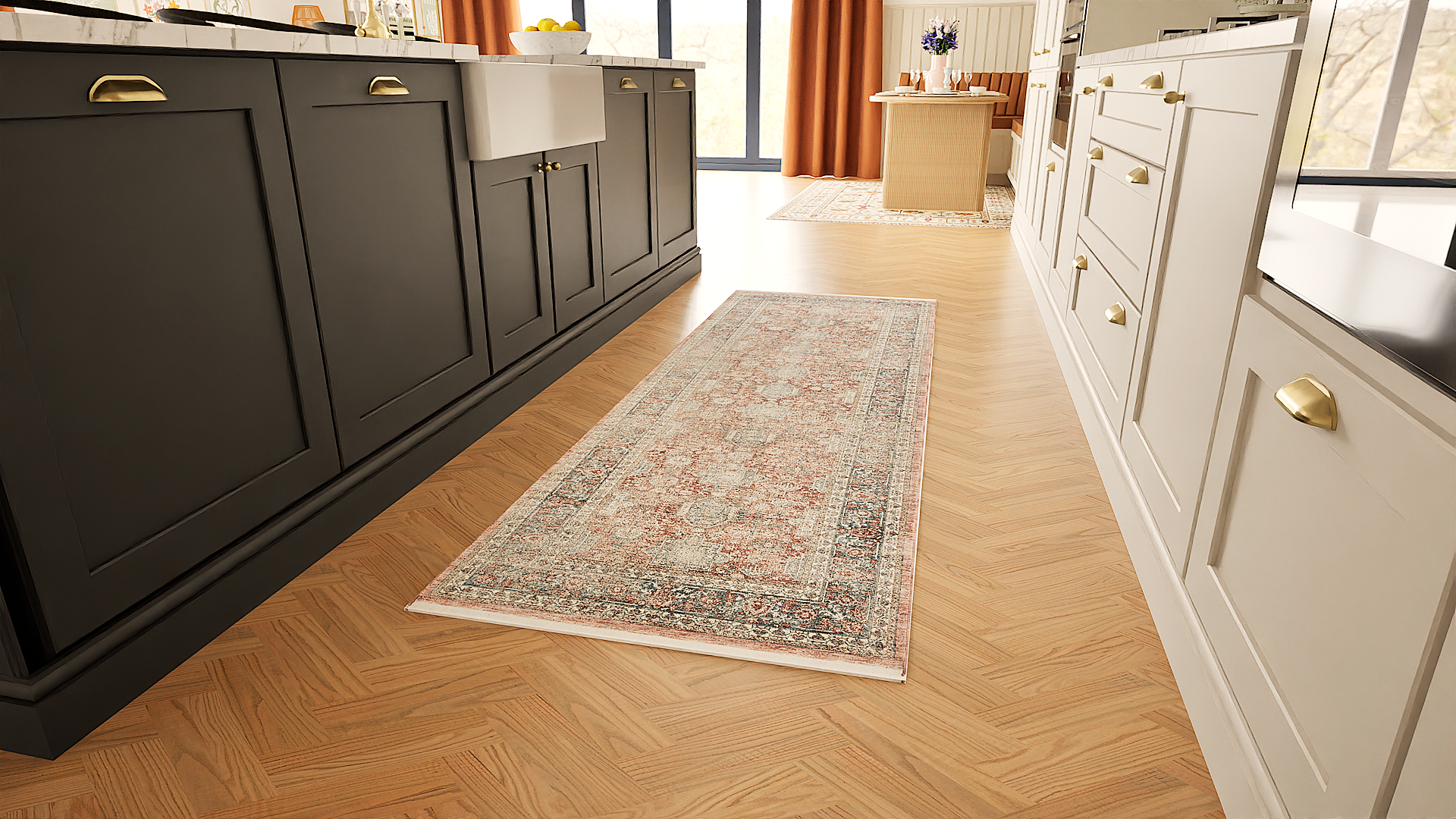 Heritage Gharaje Runner Rug