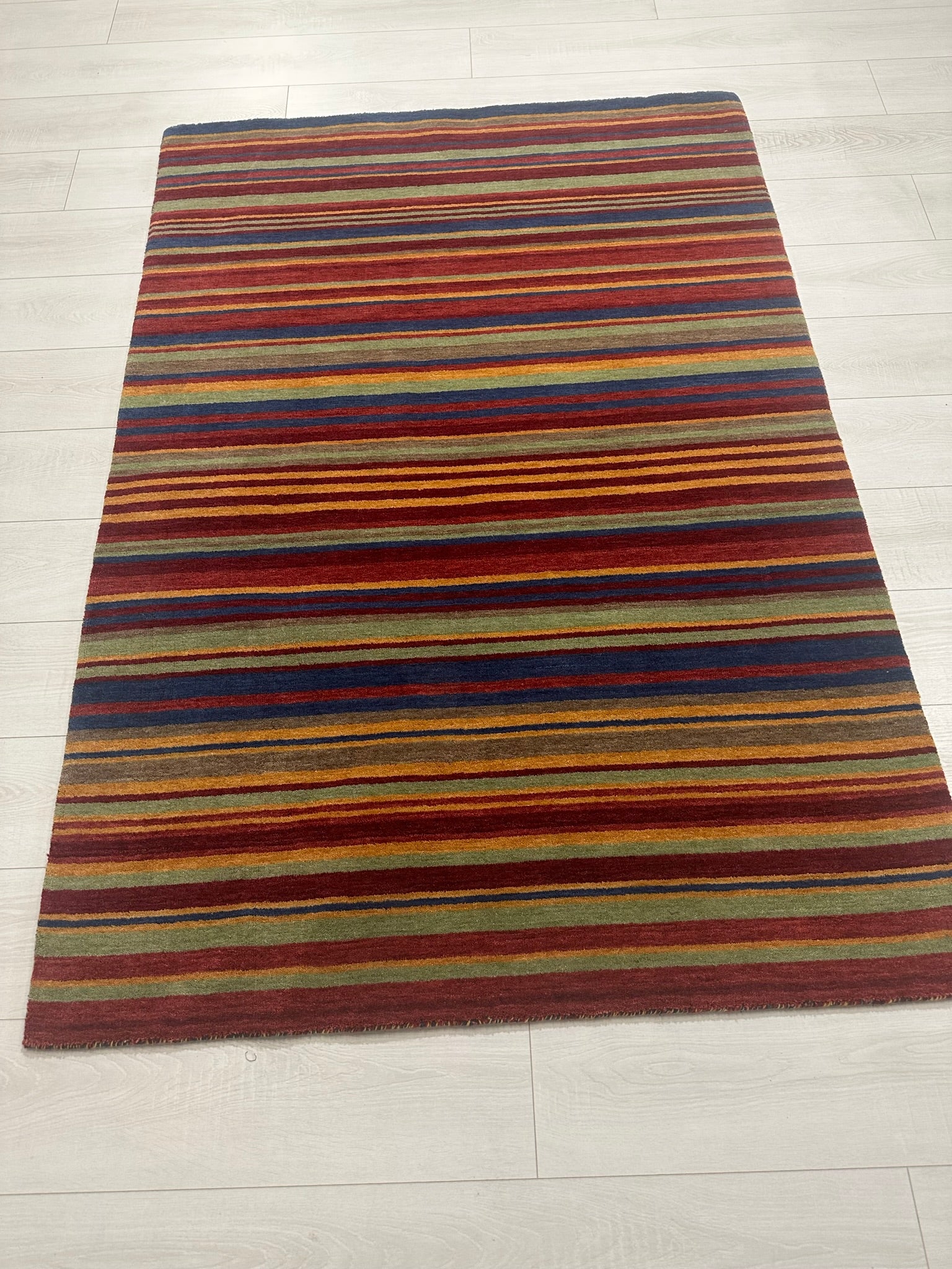 Spice Chilli Stripe Rug