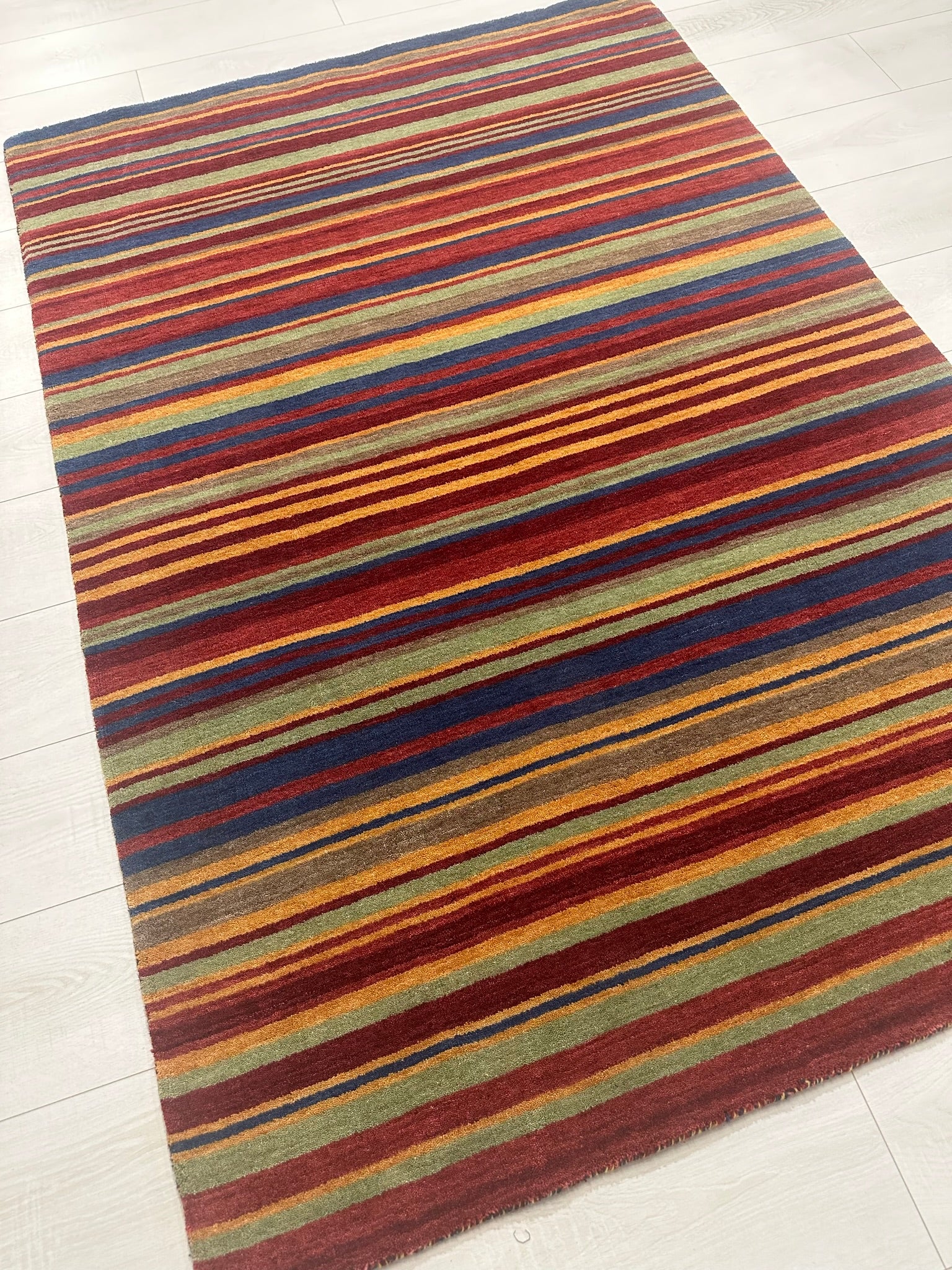 Spice Chilli Stripe Rug