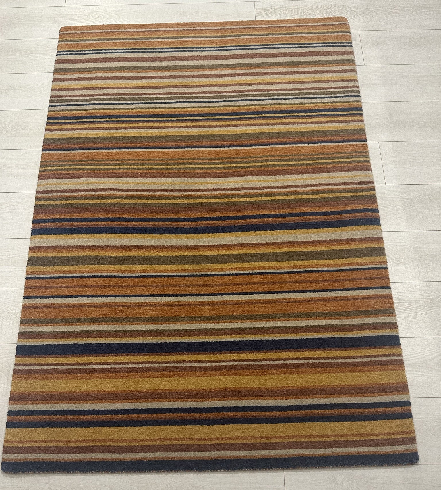 Spice Paprika Stripe Rug