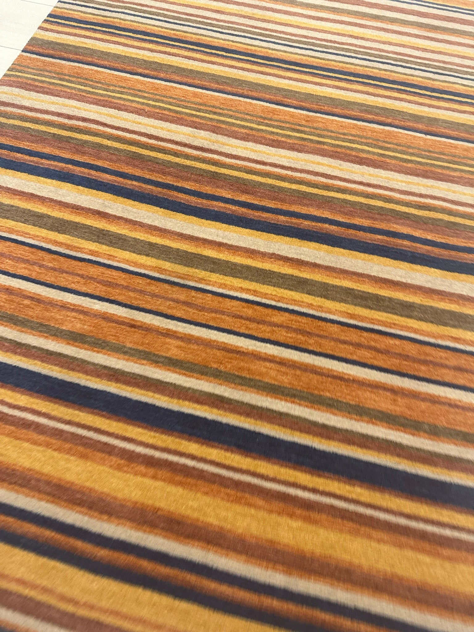 Spice Paprika Stripe Rug