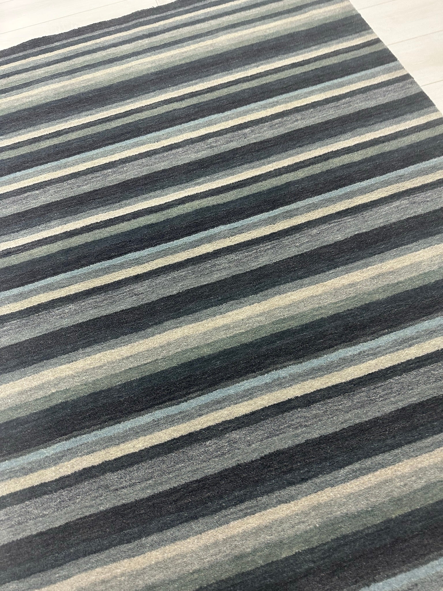 Spice Pepper Stripe Rug