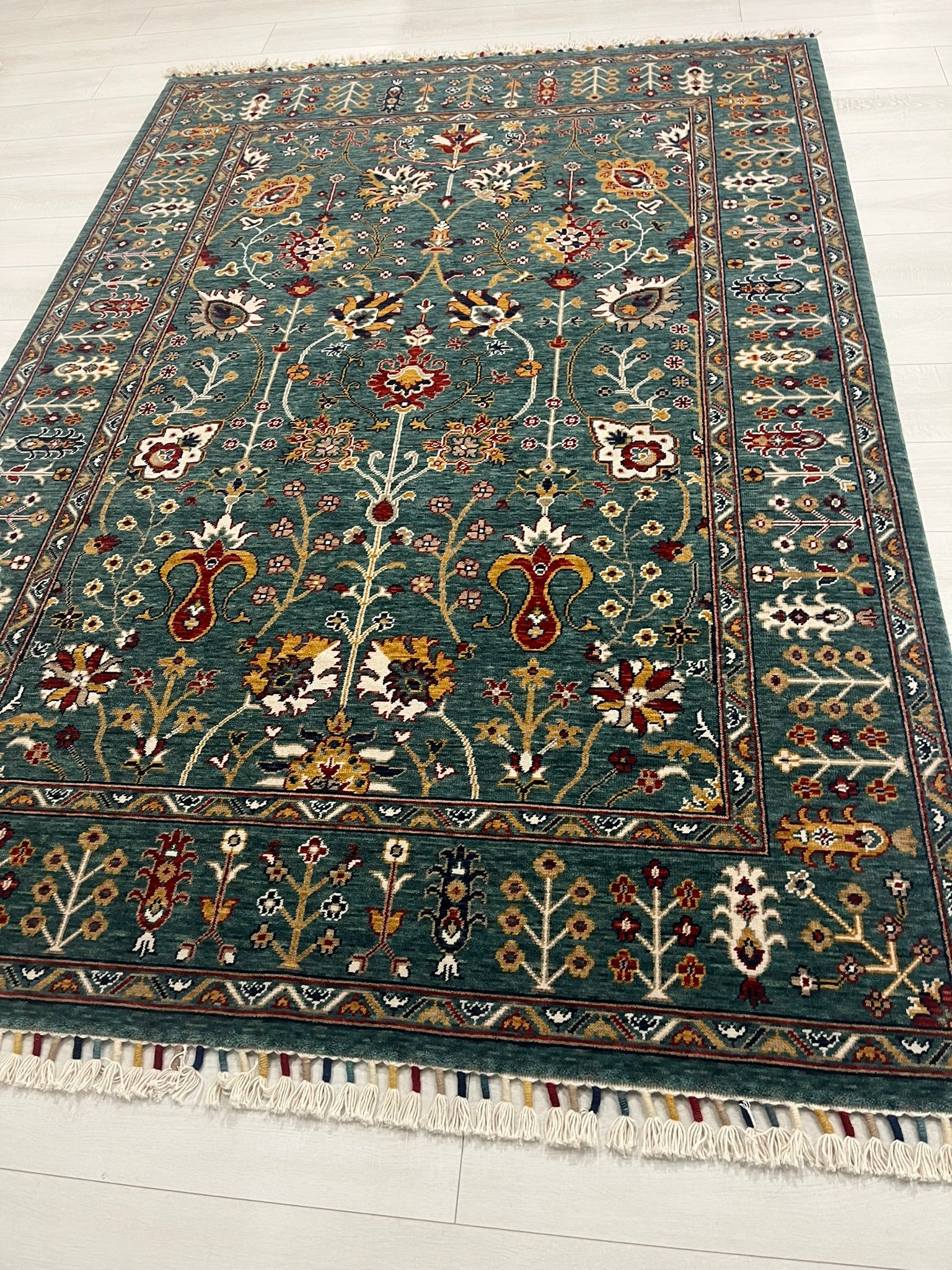 Amiri Sultani Green Rug