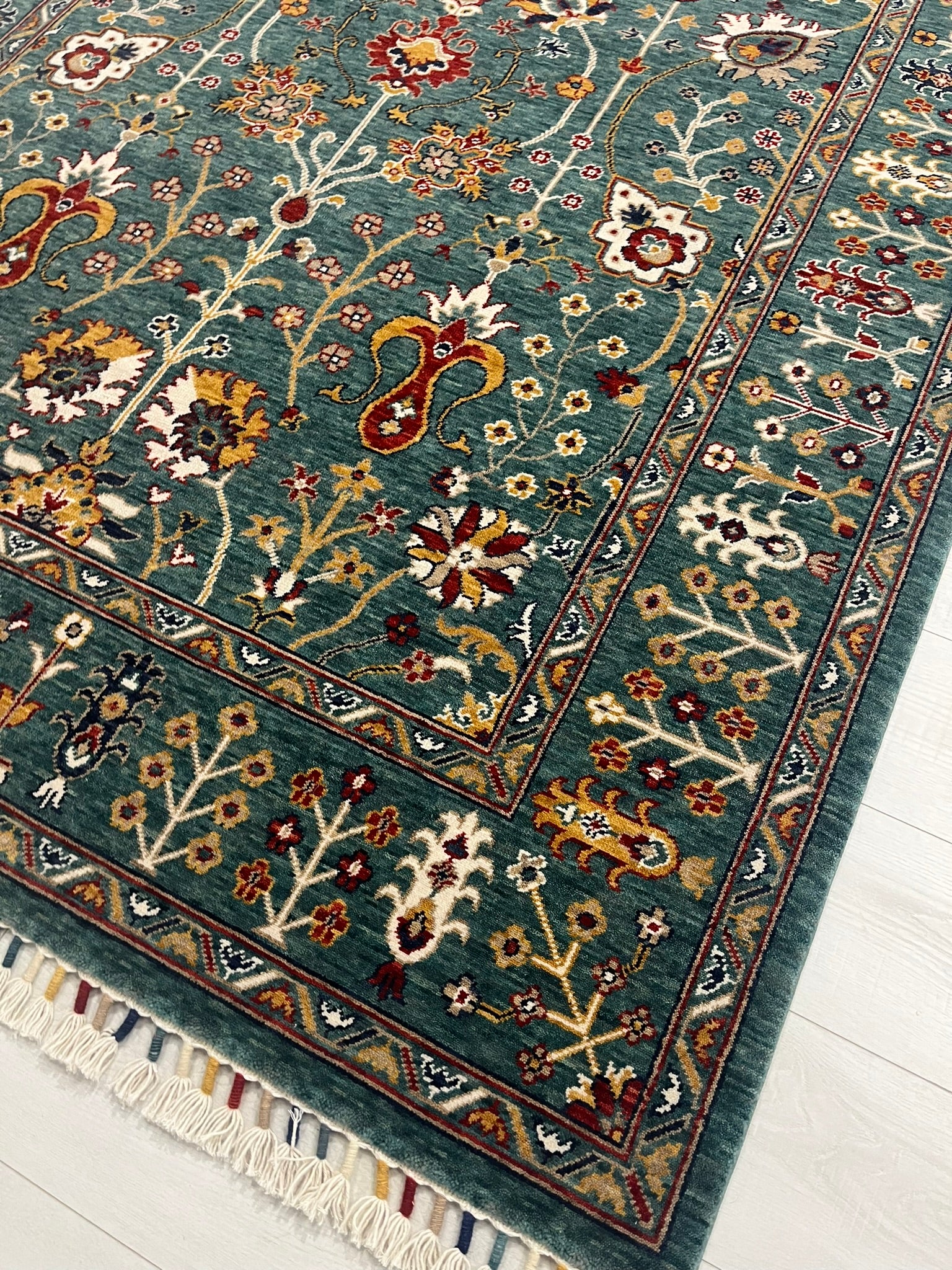 Amiri Sultani Green Rug
