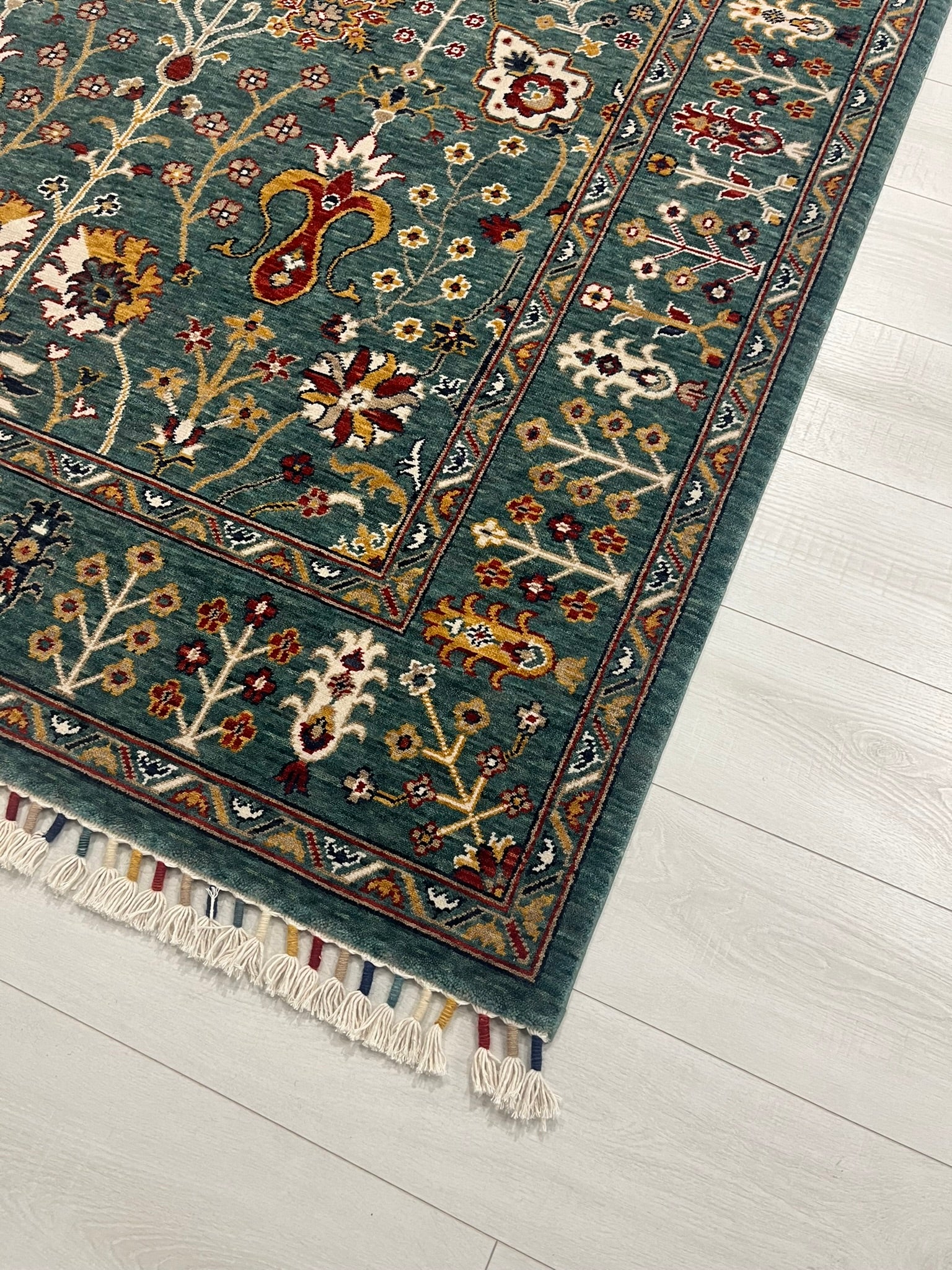 Amiri Sultani Green Rug