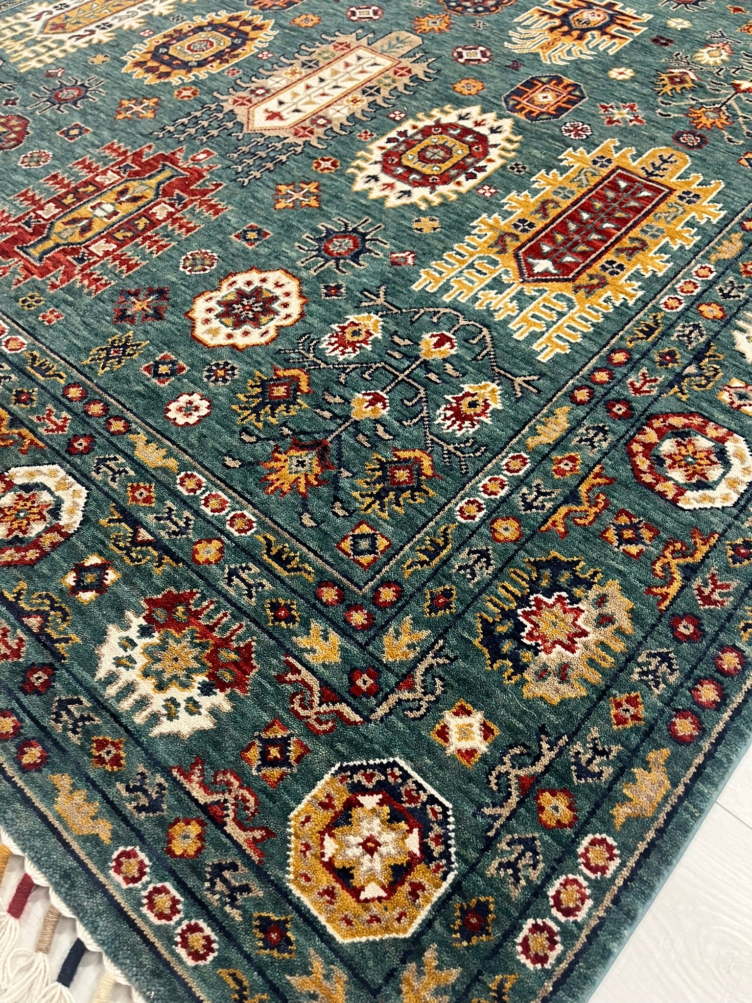 Amiri Sultani Green Rug
