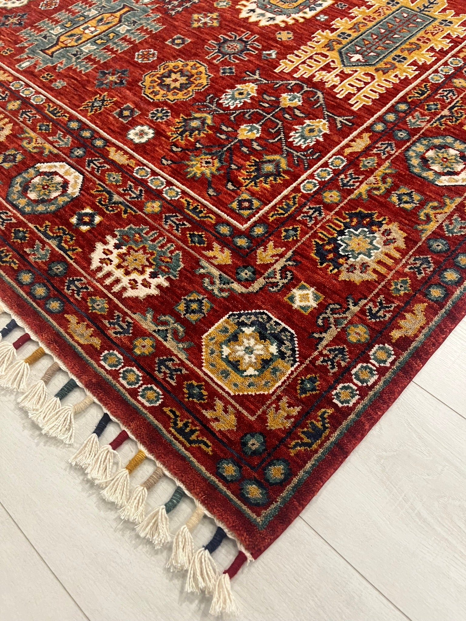 Malaki Kazak Red Rug