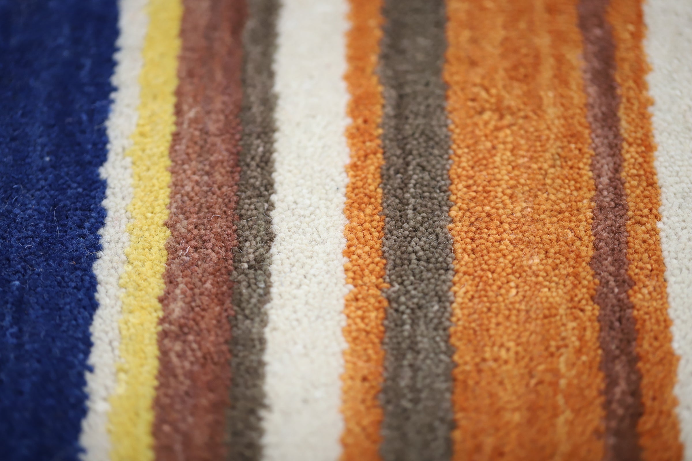 Spice Paprika Stripe Rug