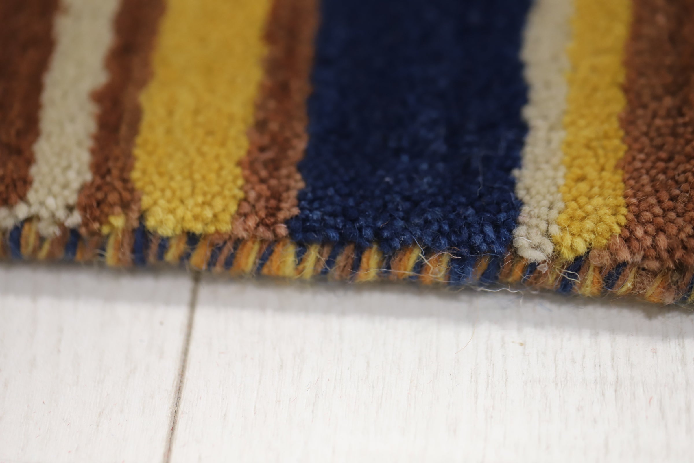 Spice Paprika Runner Stripe Rug