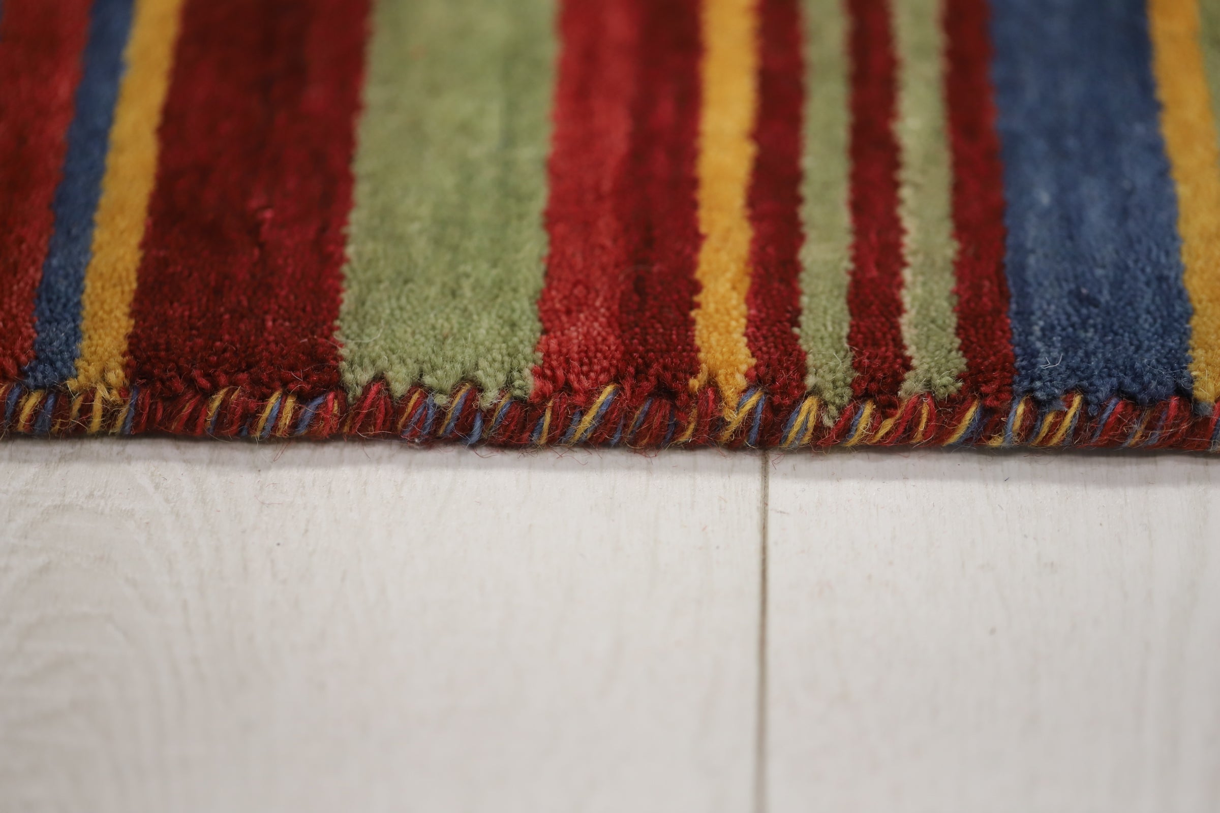 Spice Chilli Runner Stripe Rug