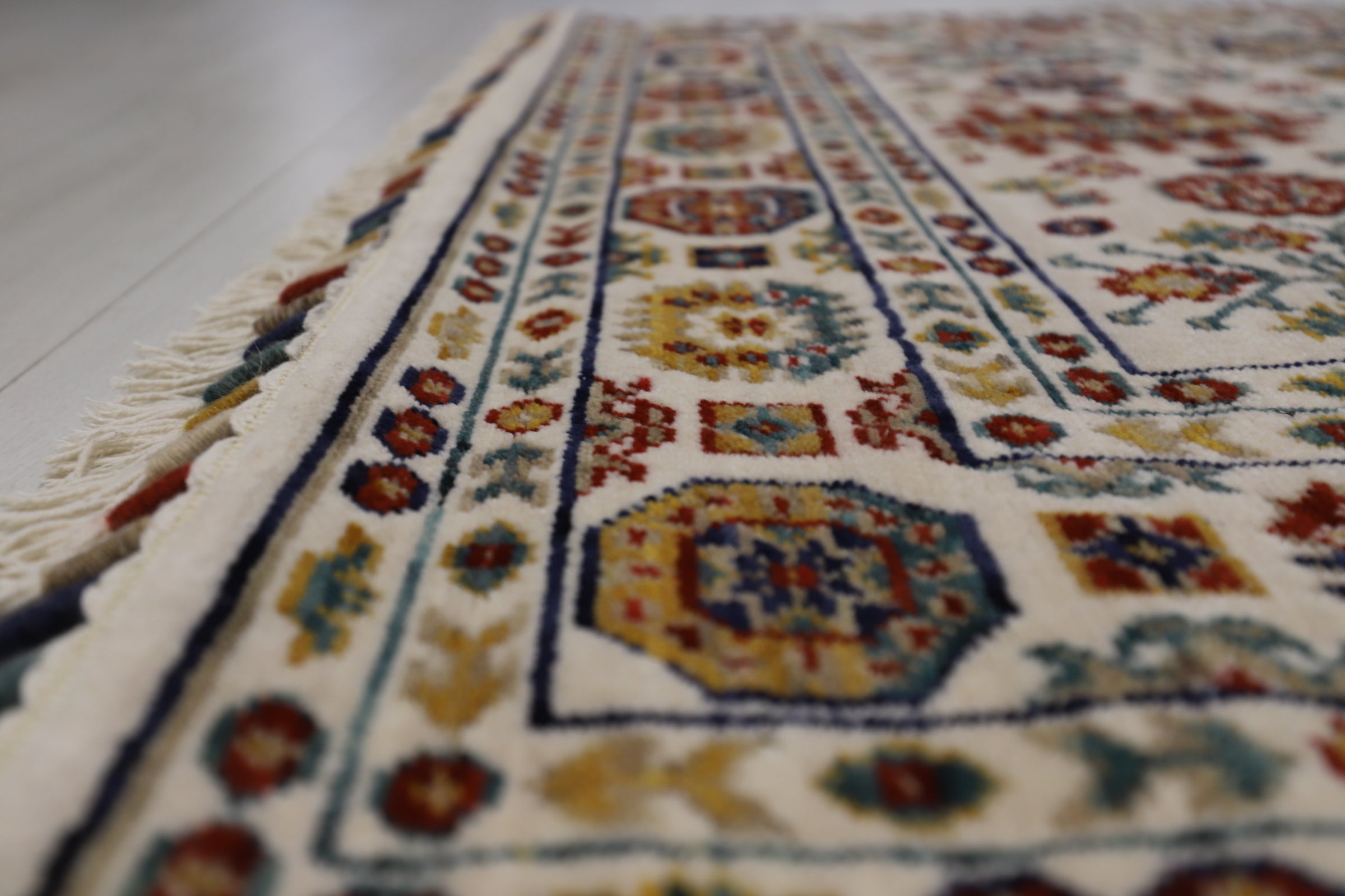 Malaki Kazak Ivory Rug