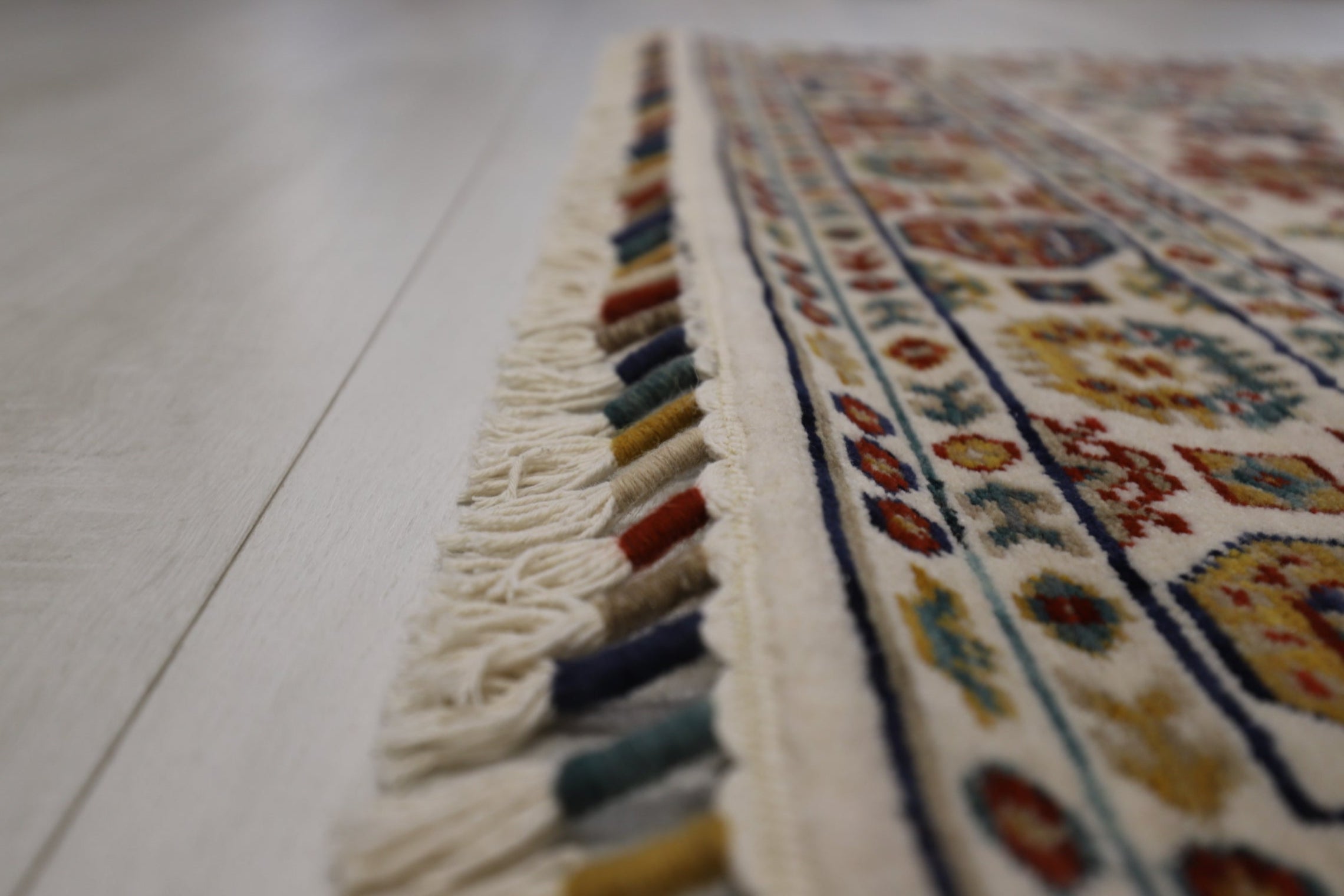 Malaki Kazak Ivory Rug