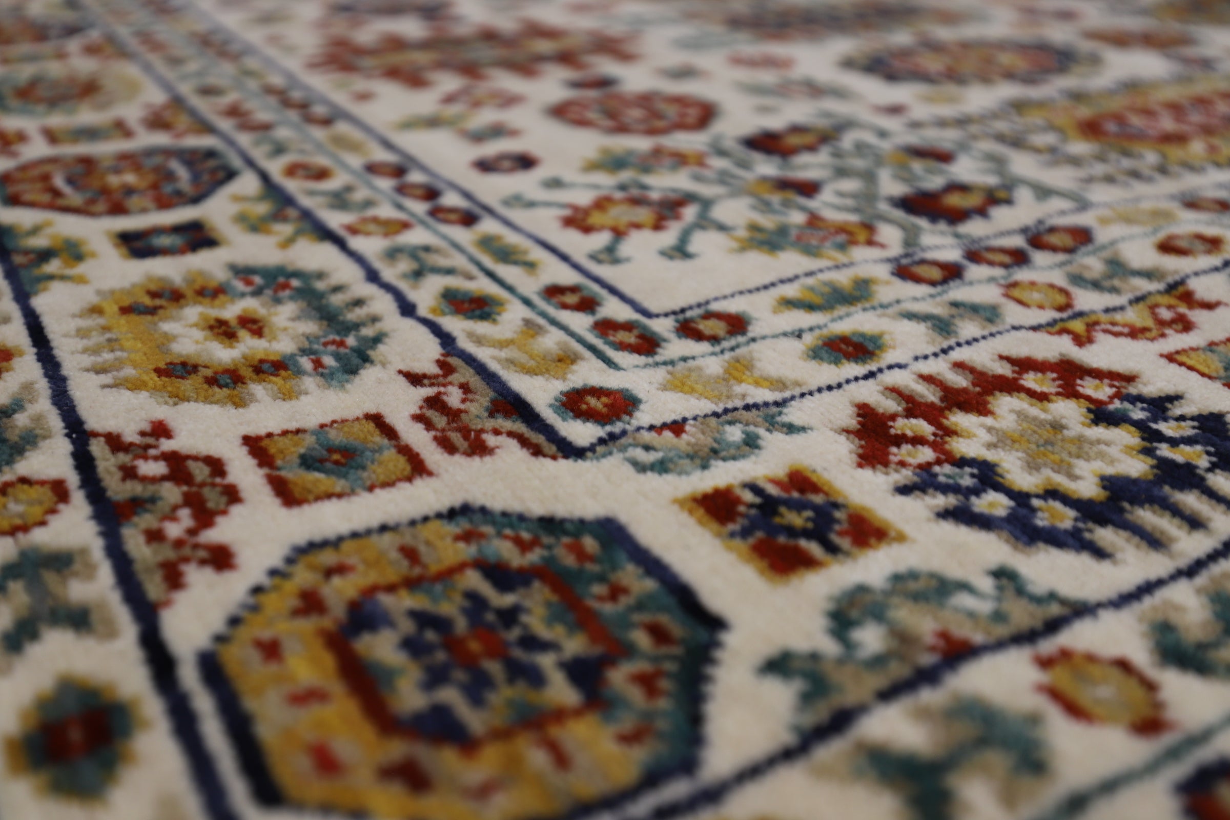 Malaki Kazak Ivory Rug